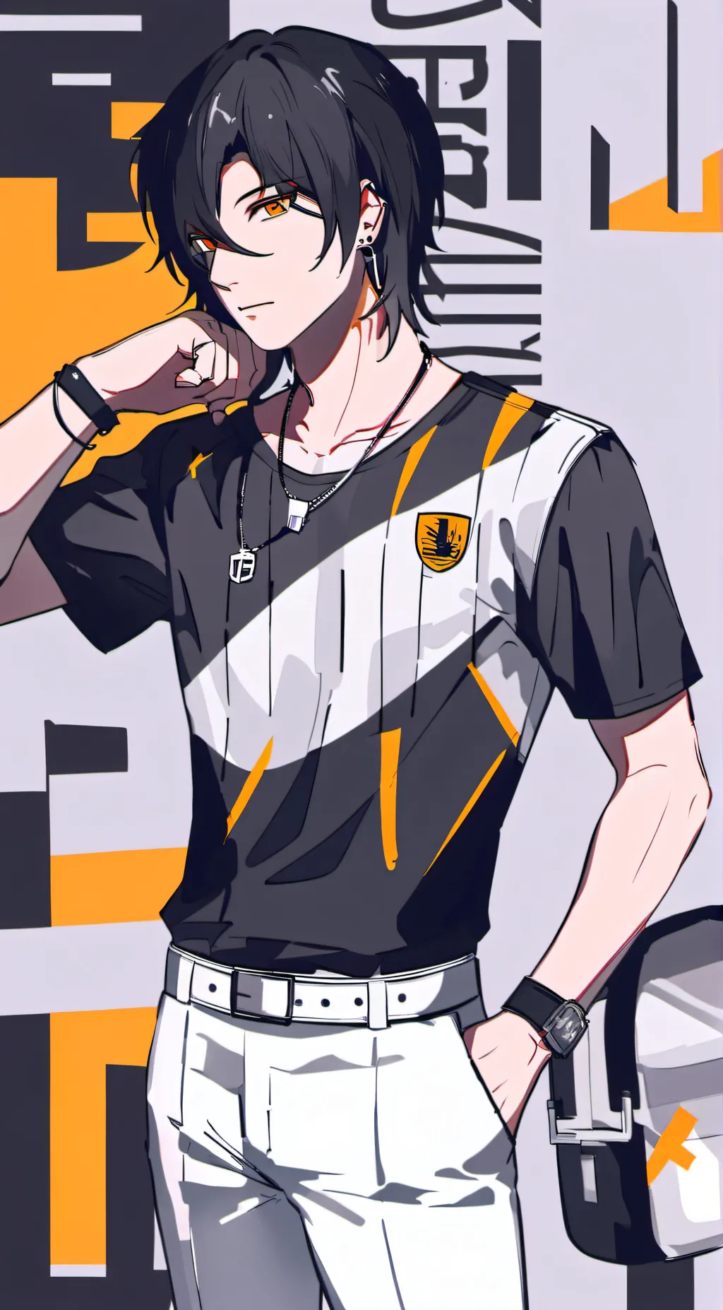 ai character: Brent marcus. background