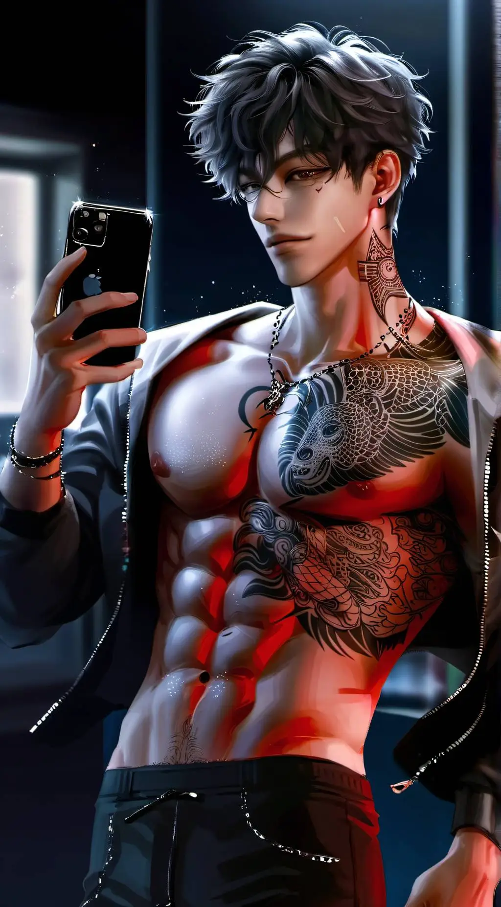 ai character: Ash background