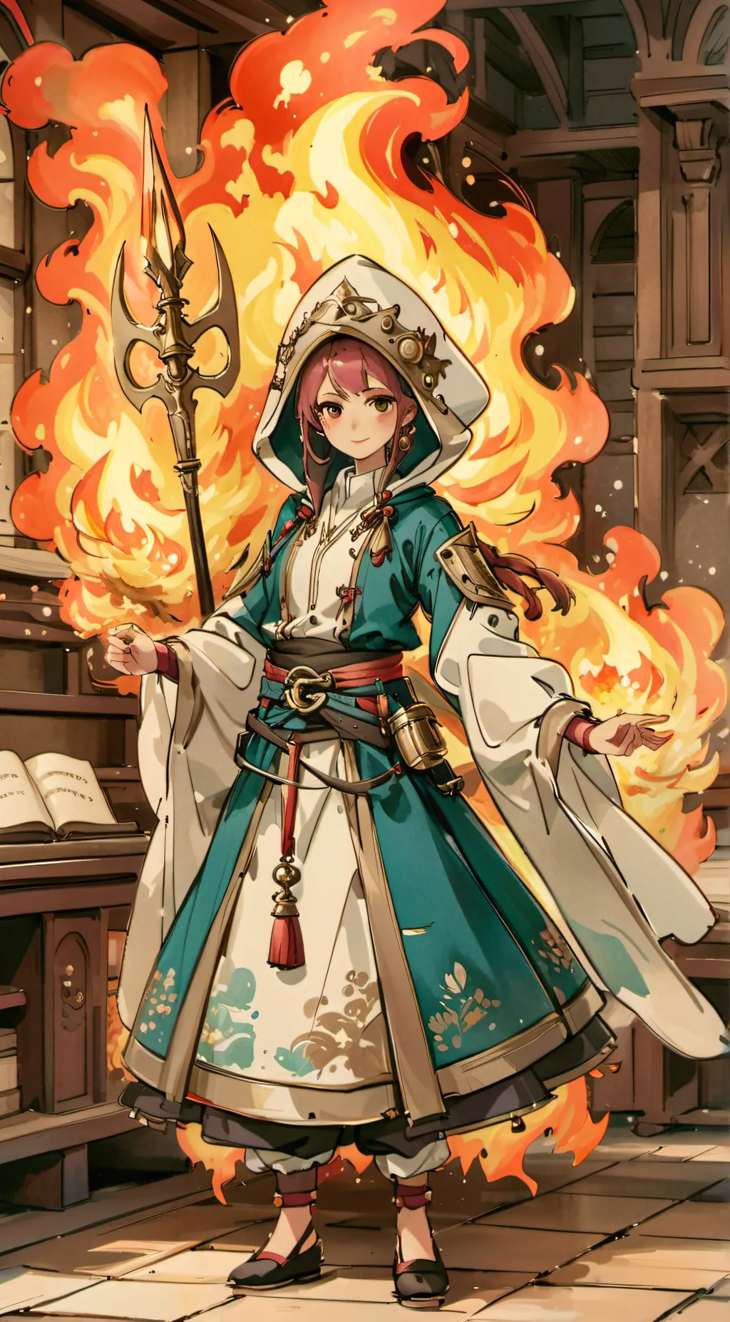 ai character: Ella background