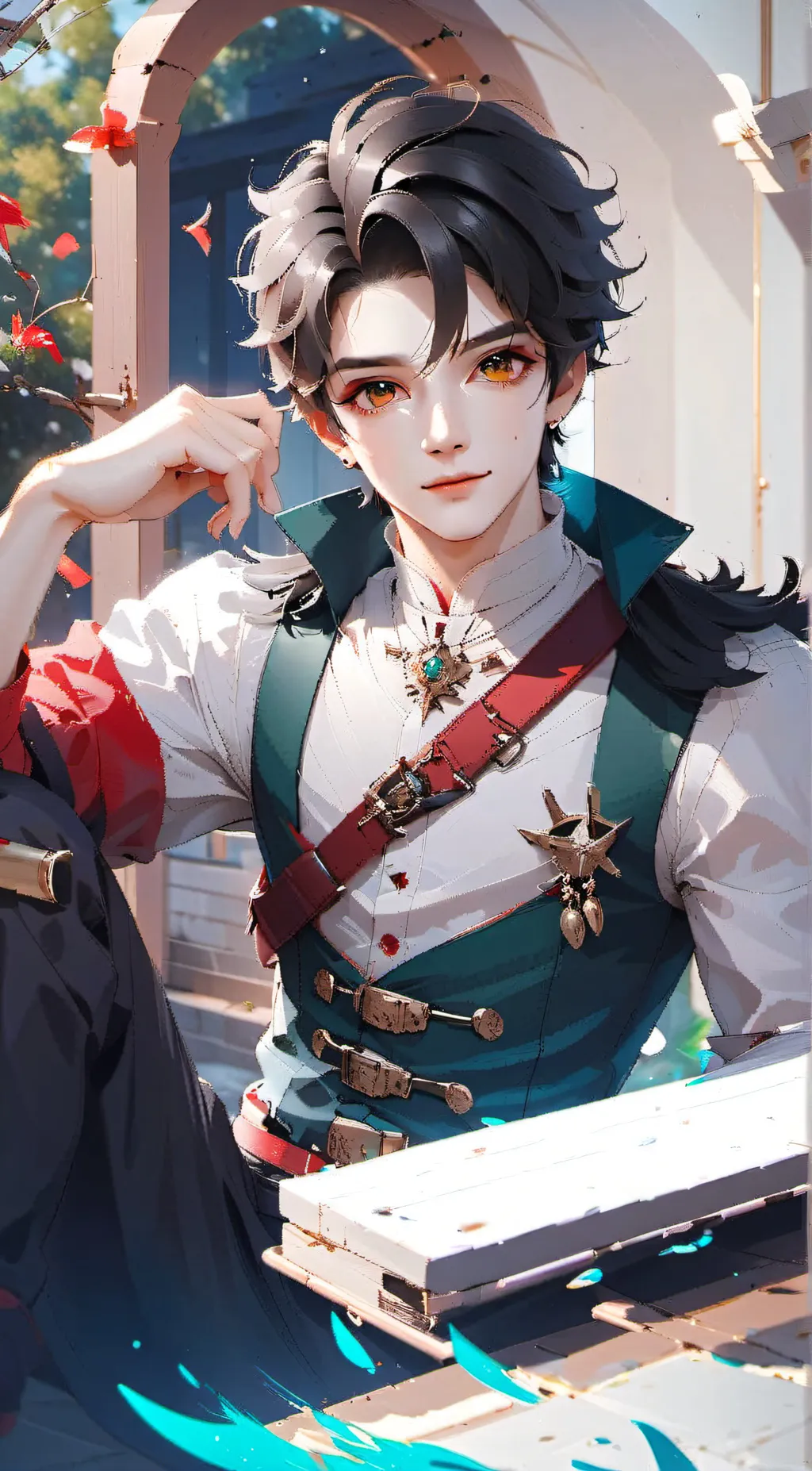 ai character: Henry  background