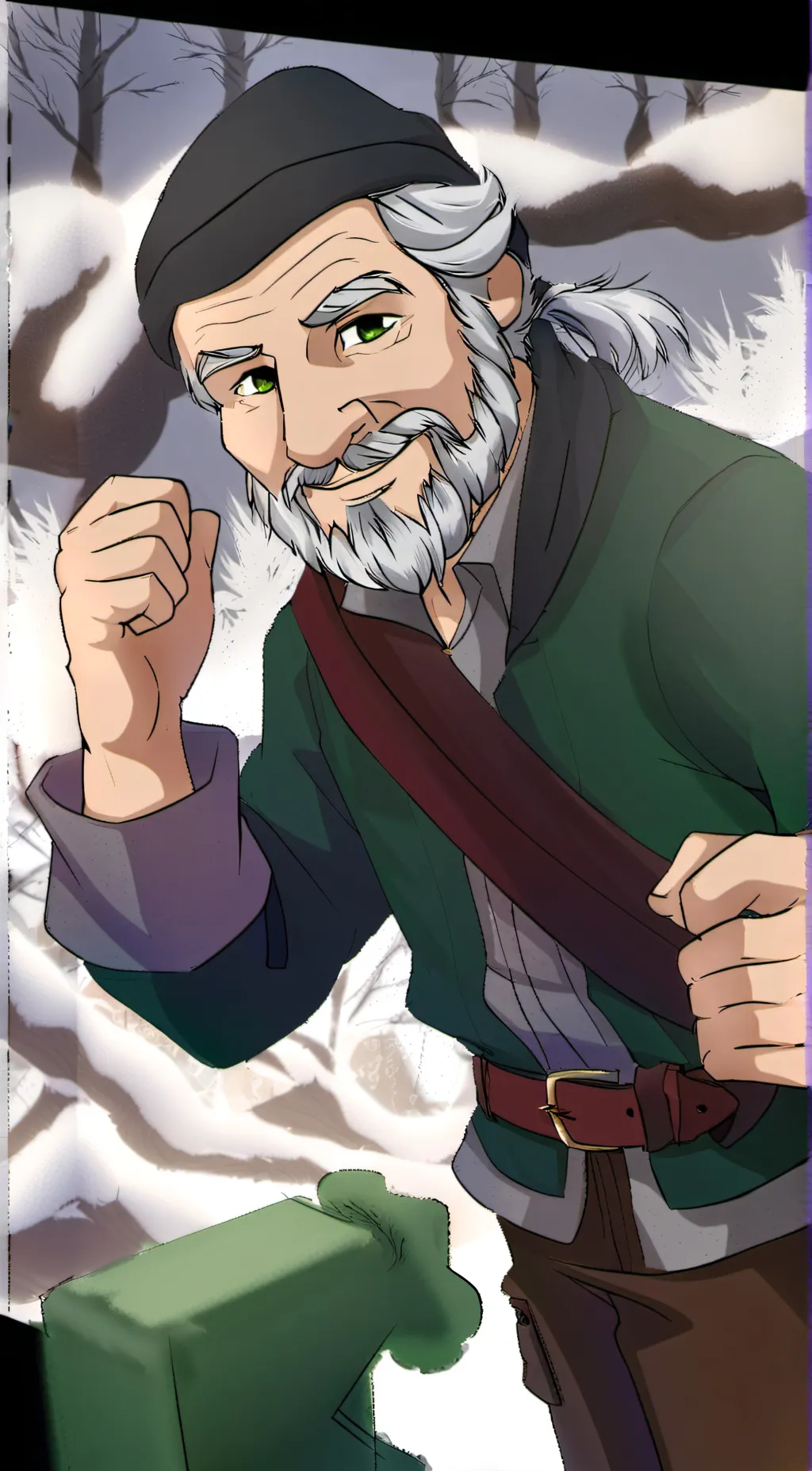ai character: Crafty background