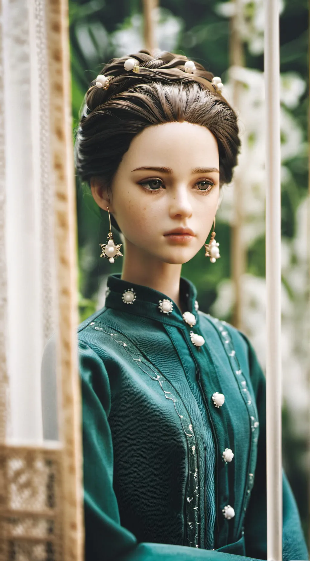 ai character: Barbie background