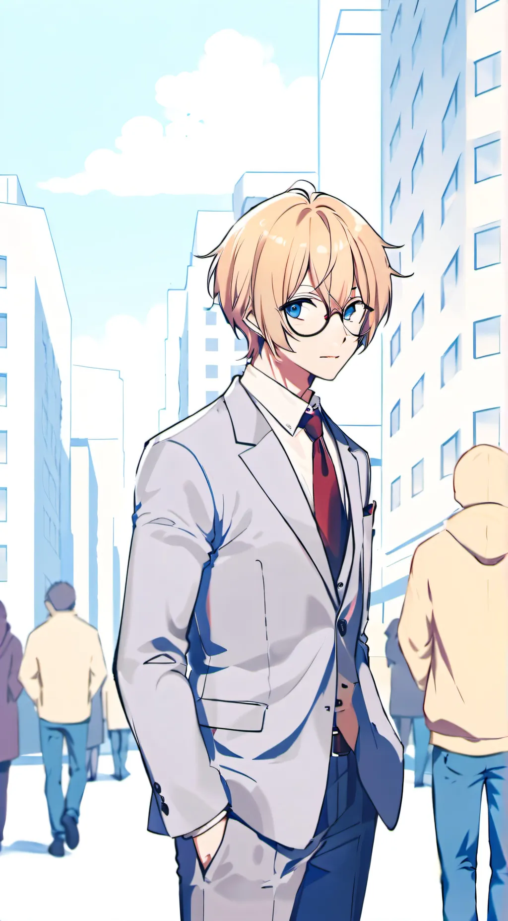 ai character: harry  background