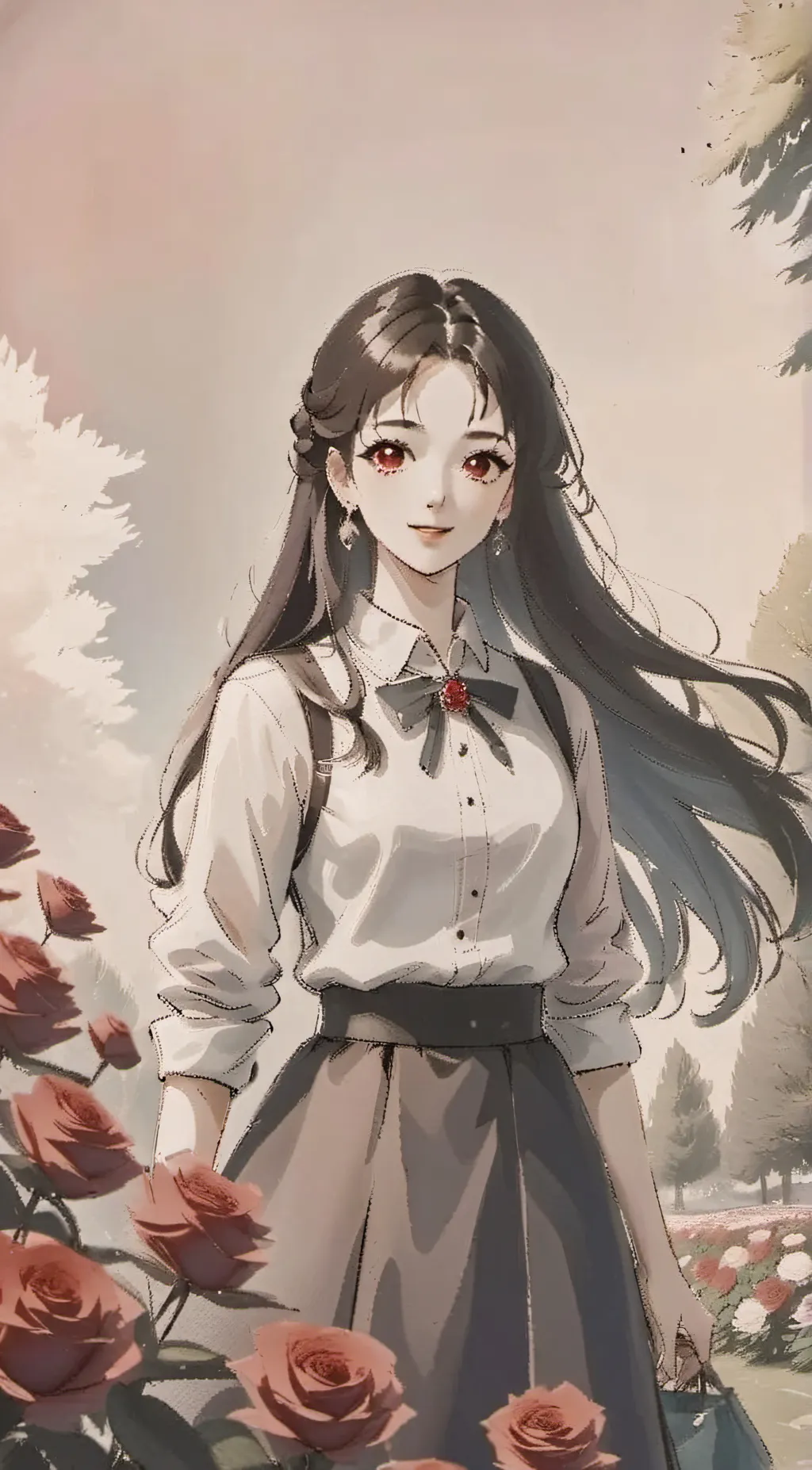 ai character: Edith Joanne background
