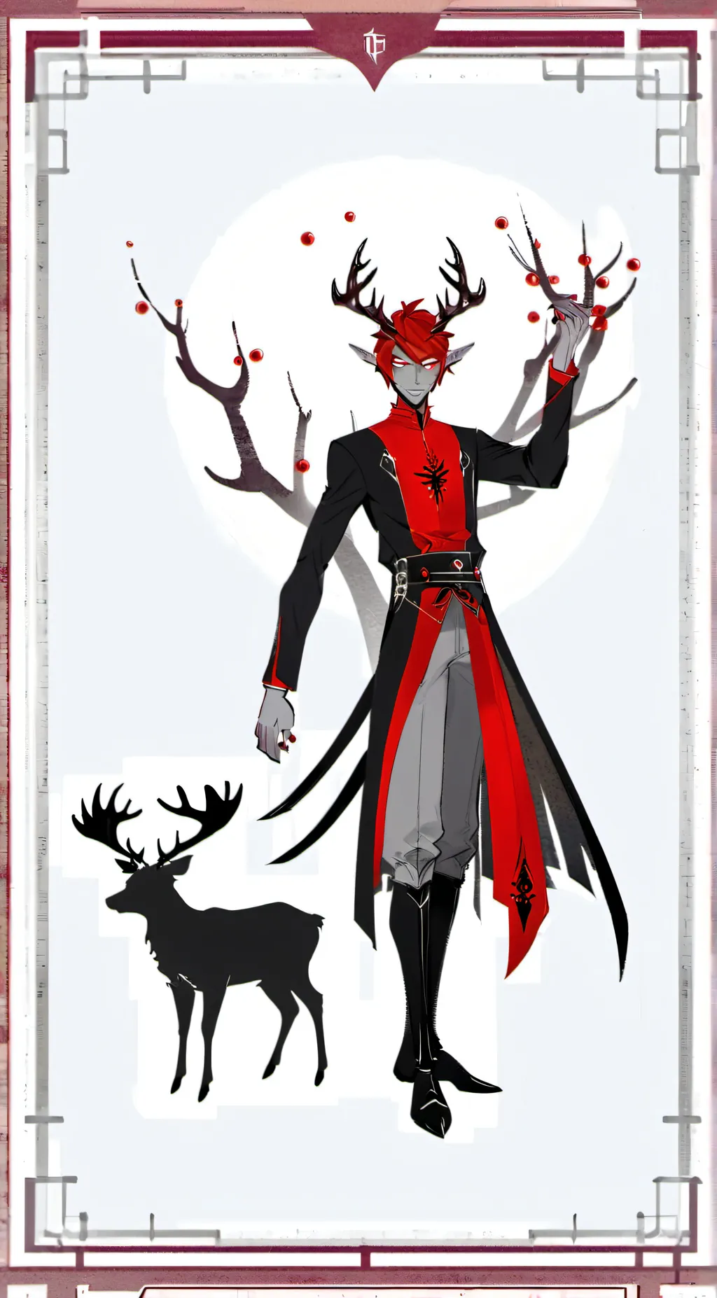 ai character: alastor  background