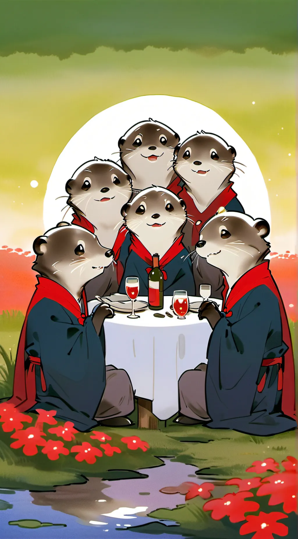Talkie AI - Chat with 5 Vampire otters