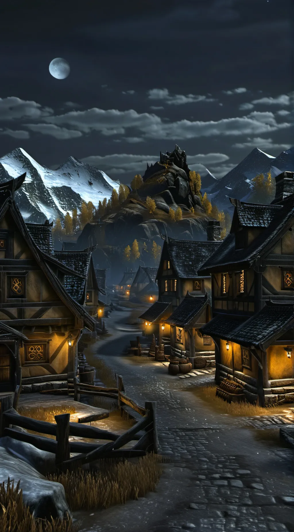 ai character: Fantasy RPG background