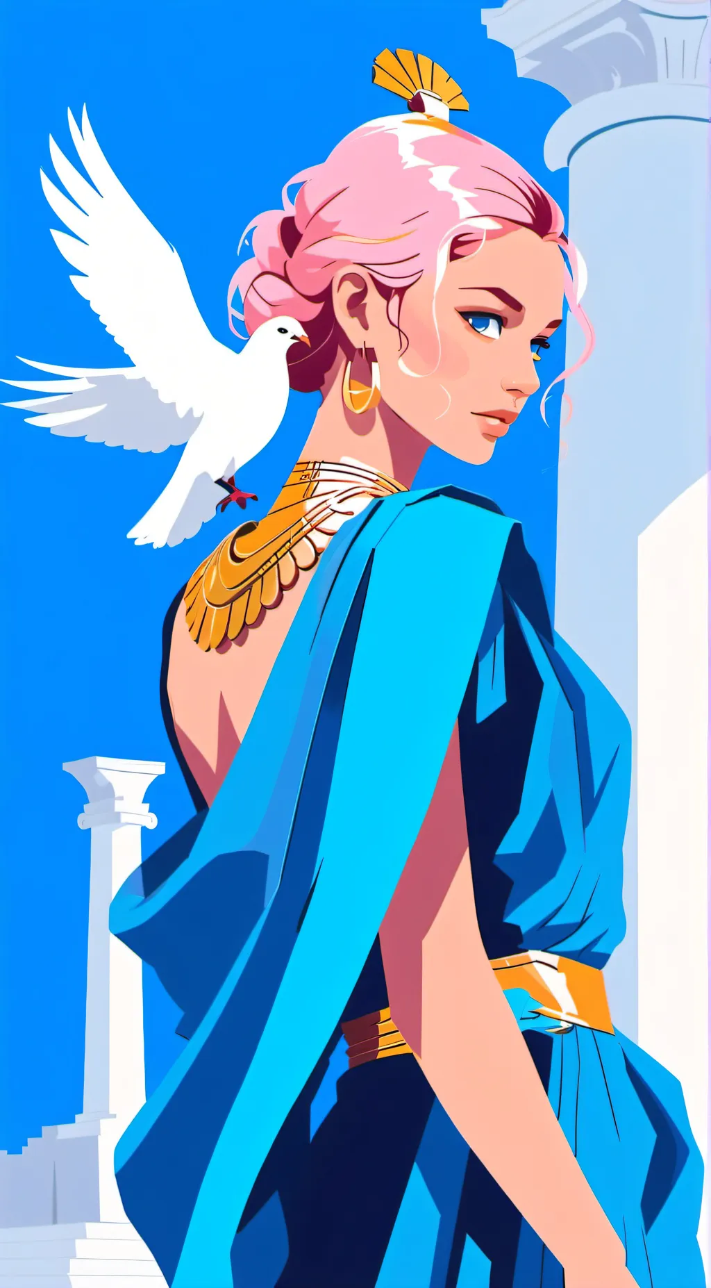 ai character: Aphiradite (2) background