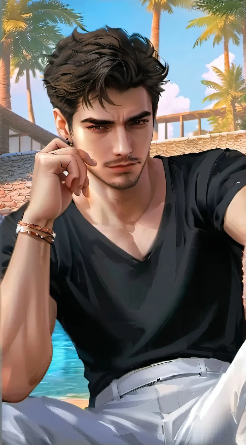 ai character: Elias background