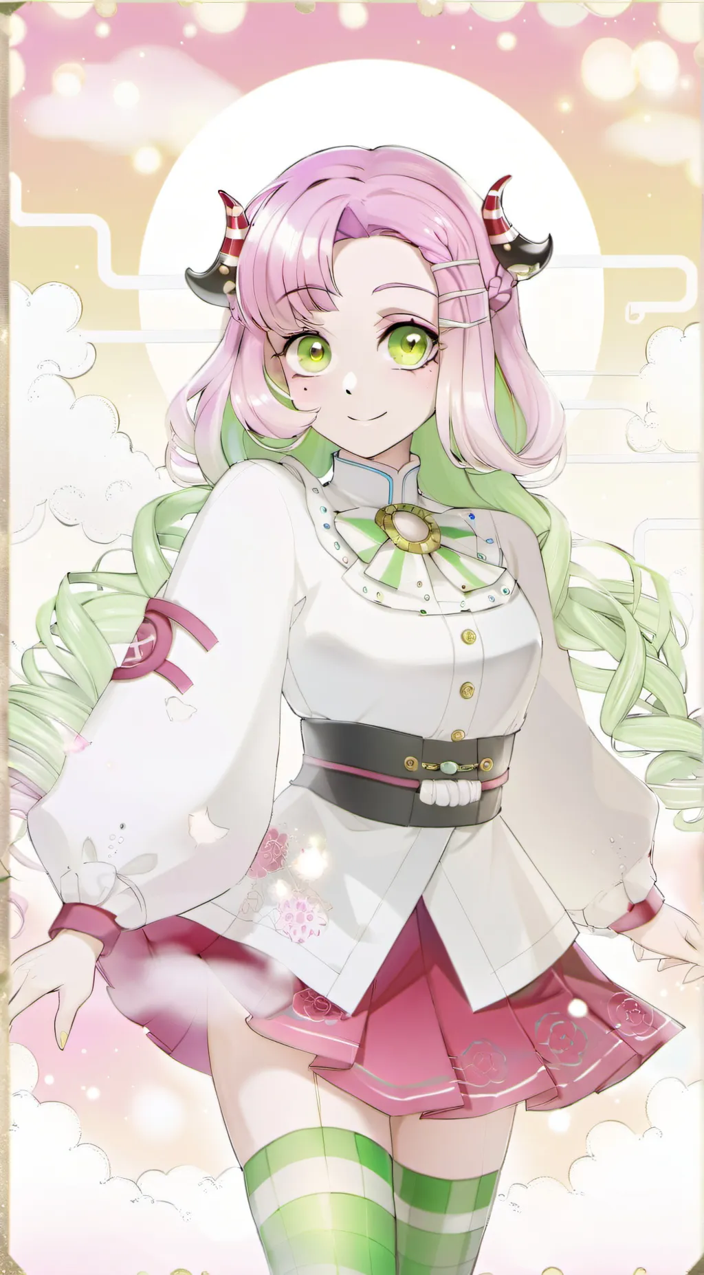 ai character: Mitsuri konroji🐾 background