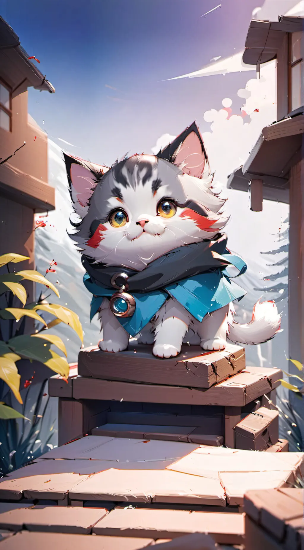 ai character: U choose name background