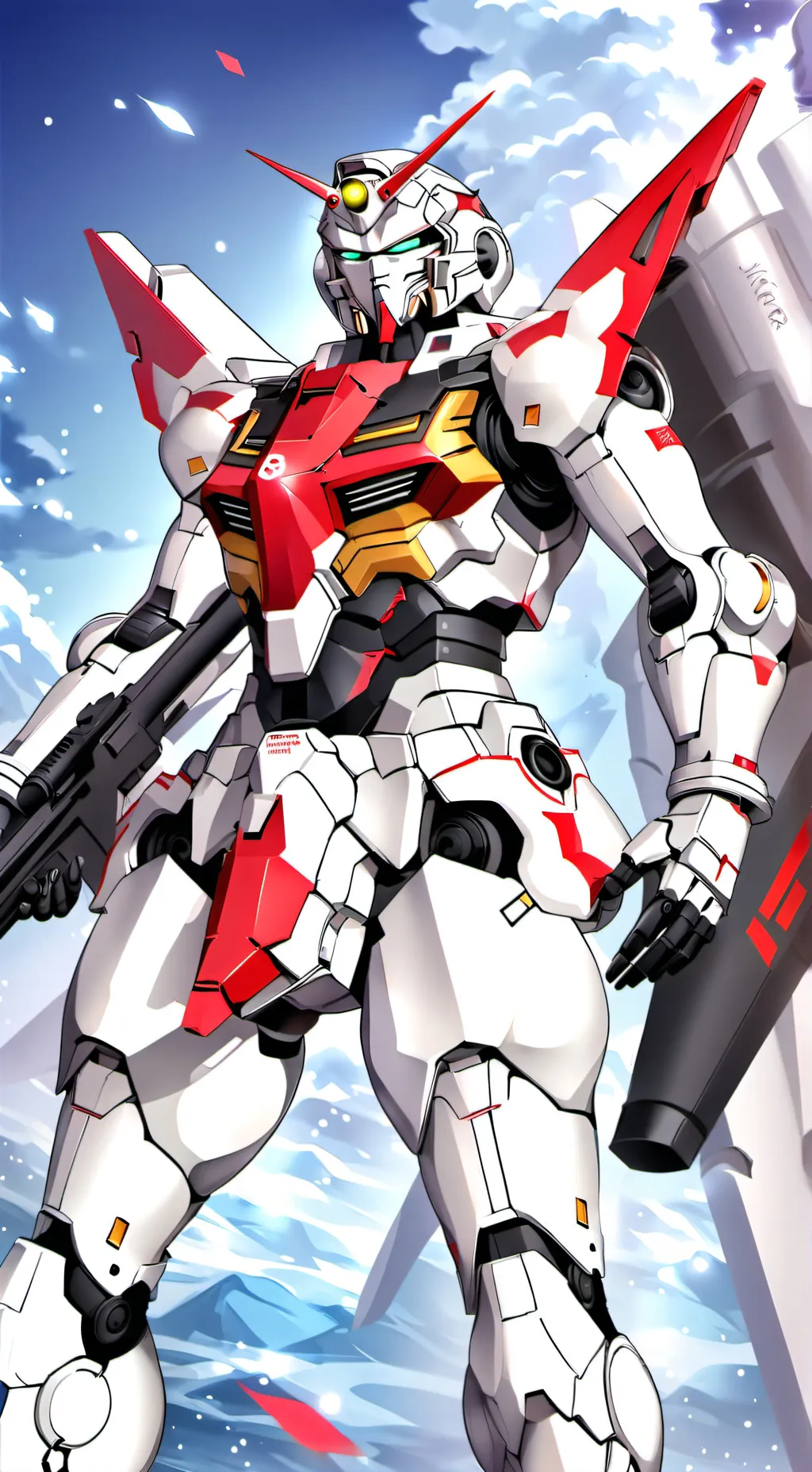 ai character: RX-78-2 Gundam background