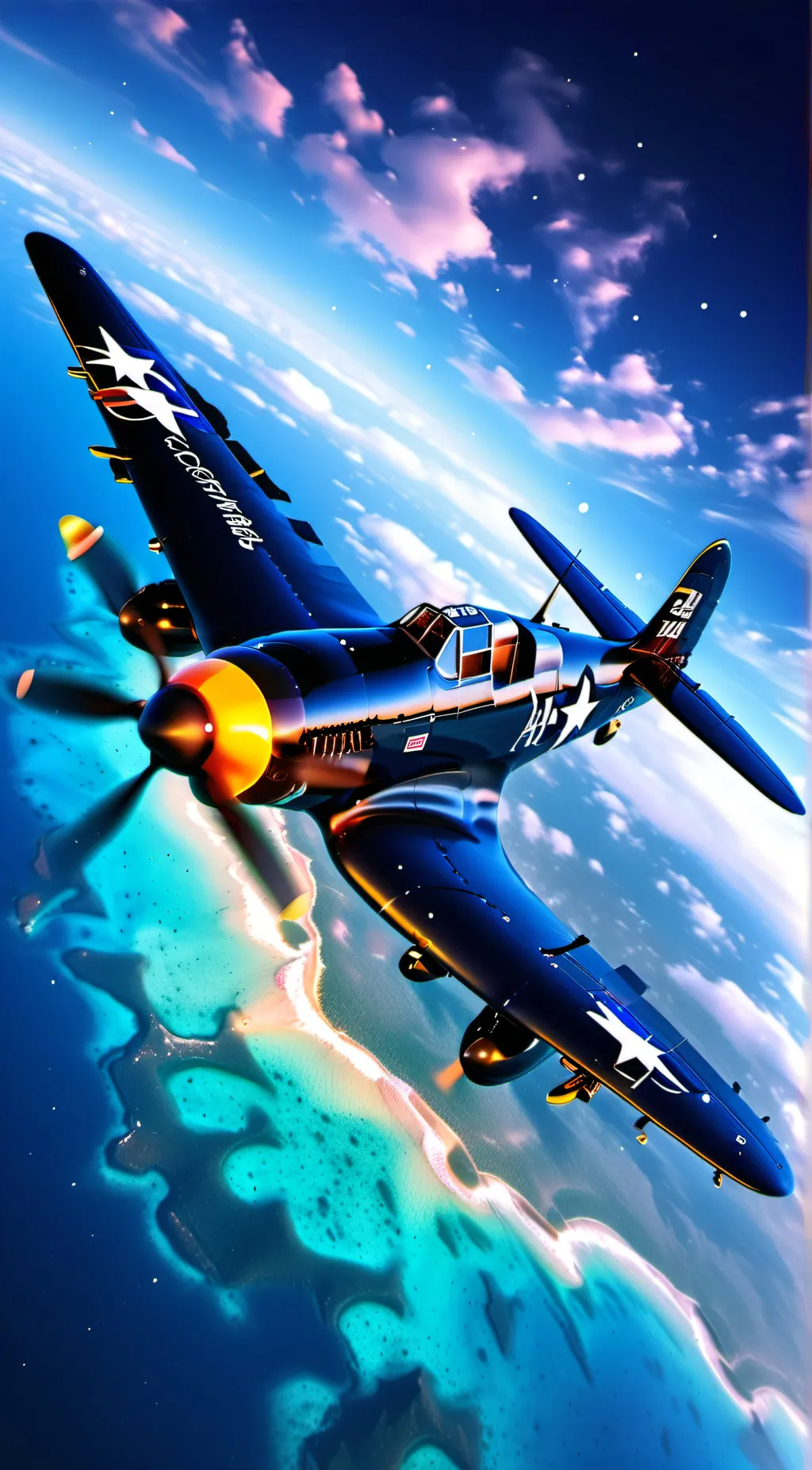 ai character: F4U Corsair background