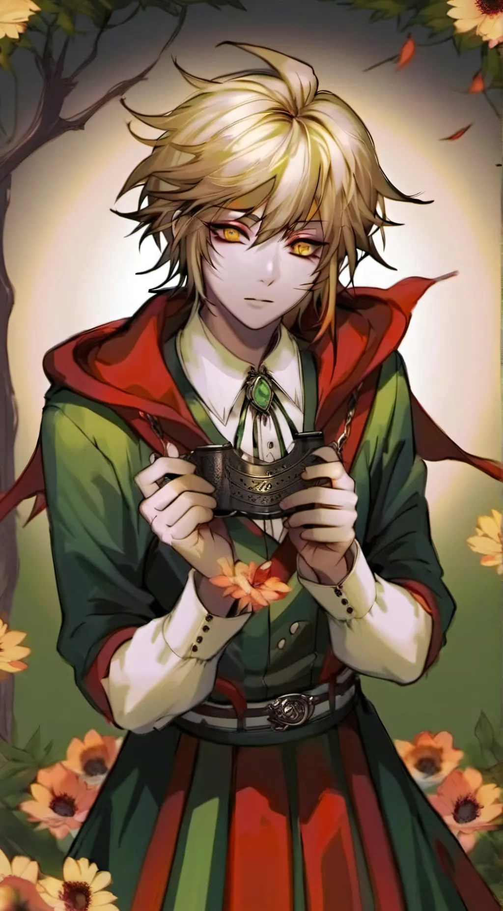 ai character: Ben Drowned background