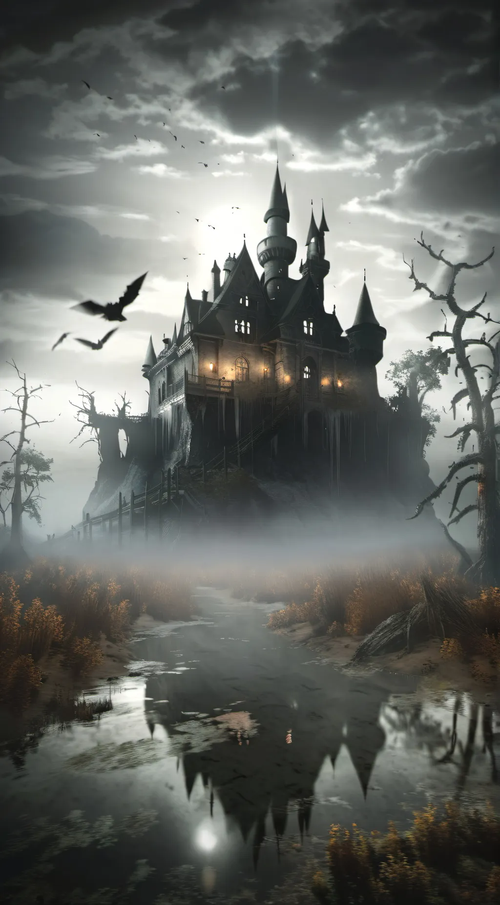 ai character: The Orphanage background