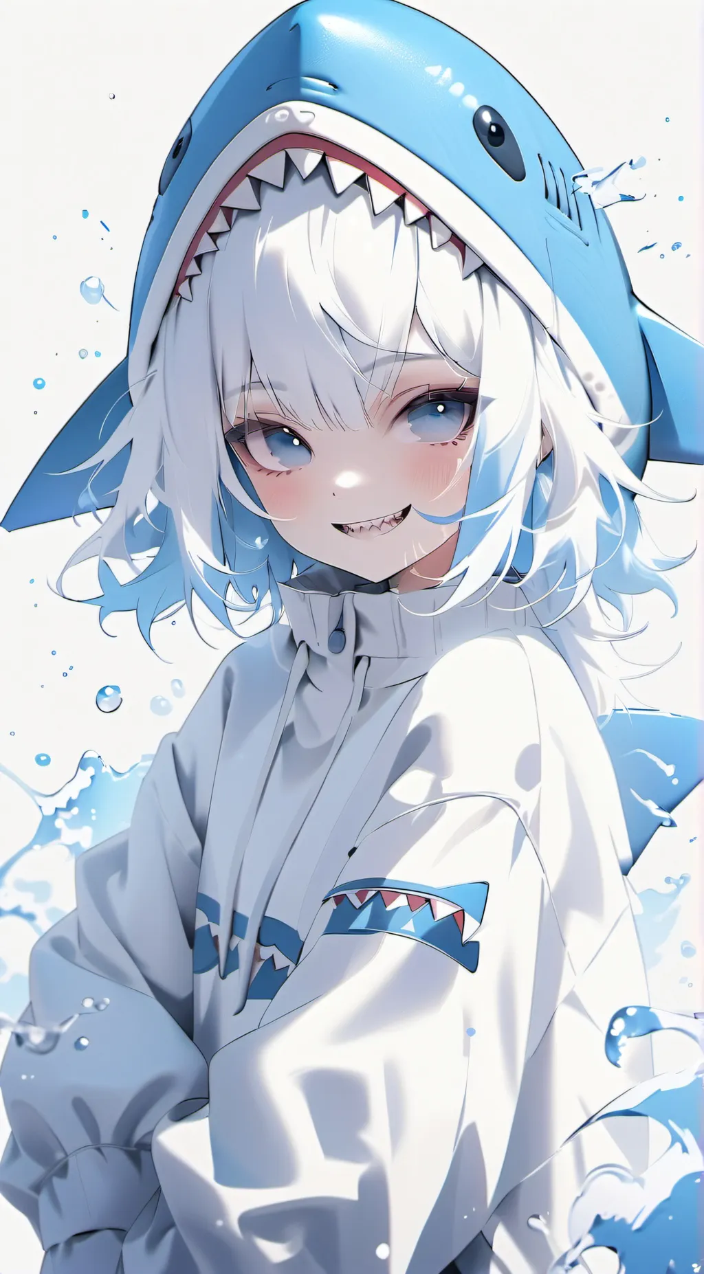 ai character: Mako  background