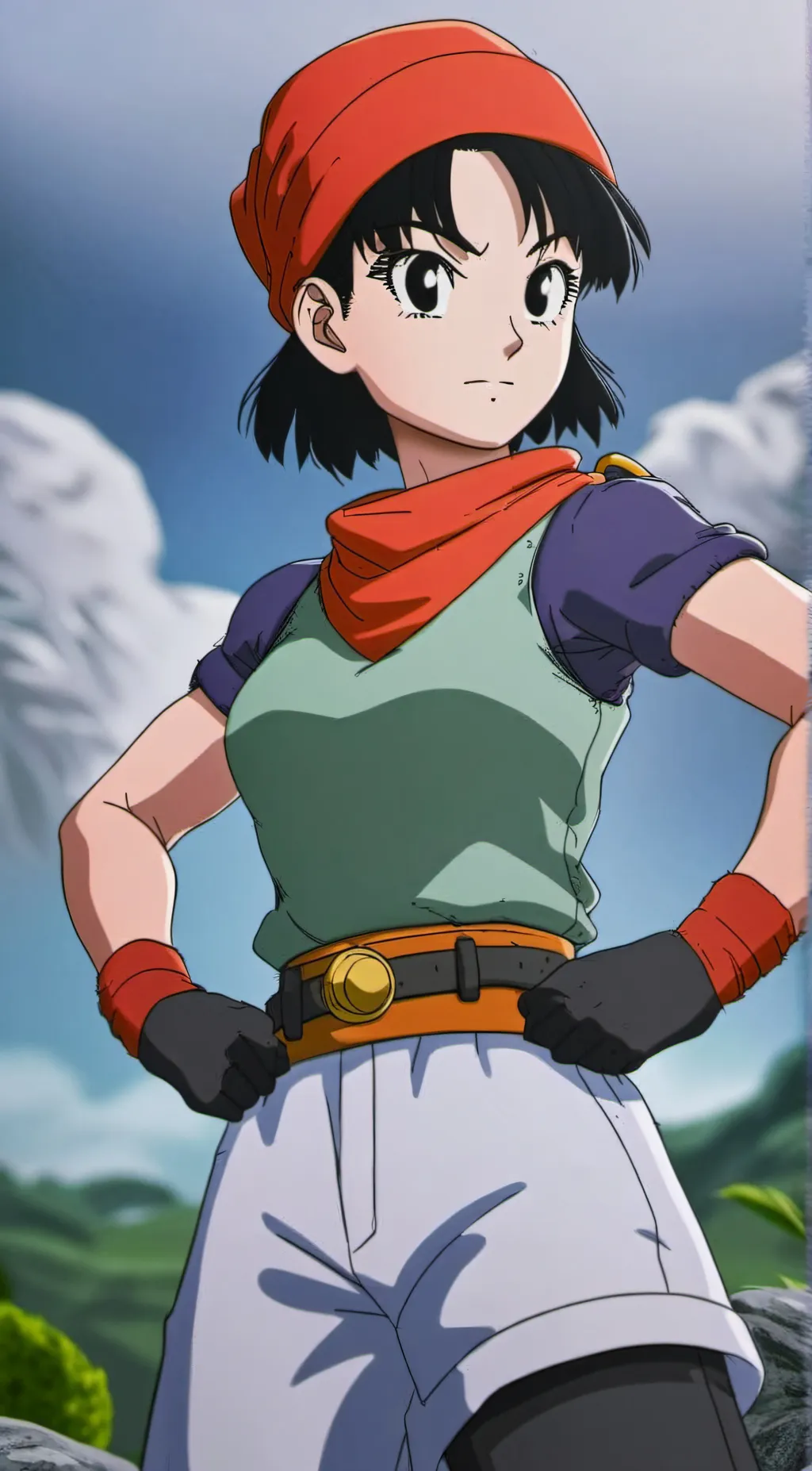 ai character: Pan background