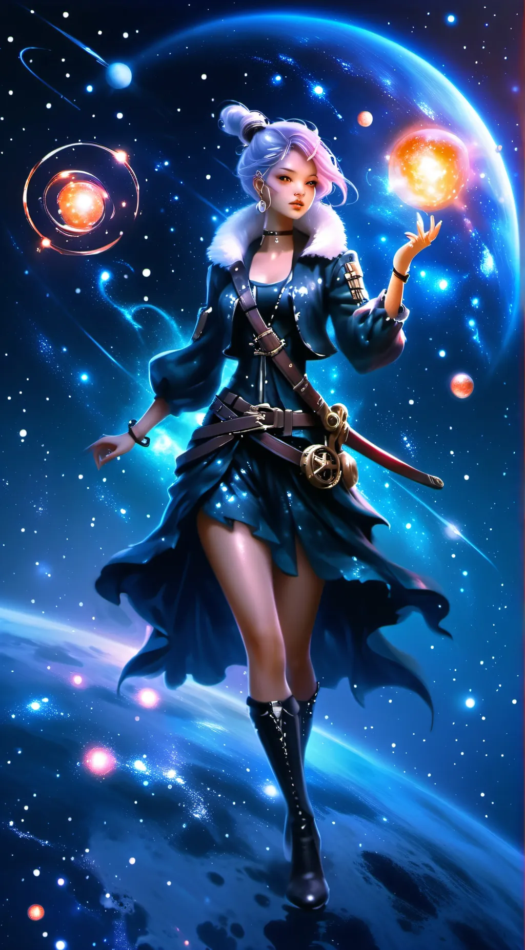 ai character: Iridesa  background