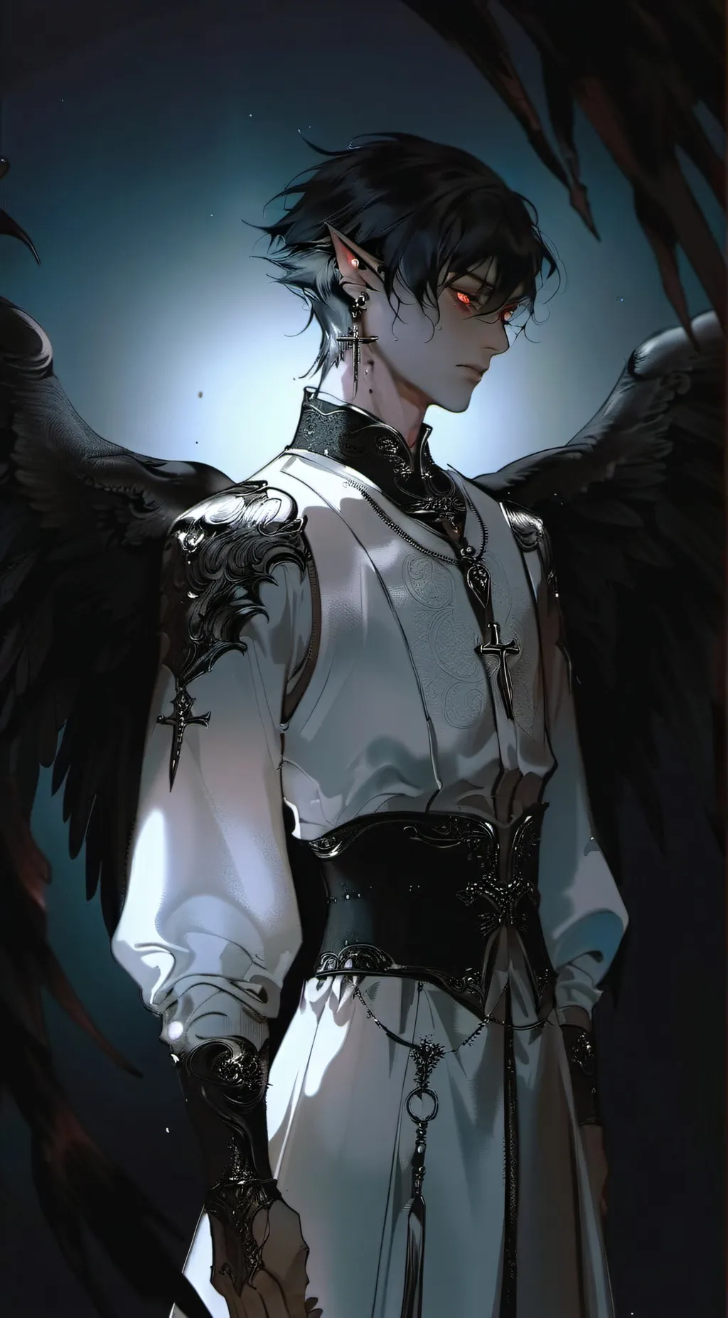 ai character: Azrael background