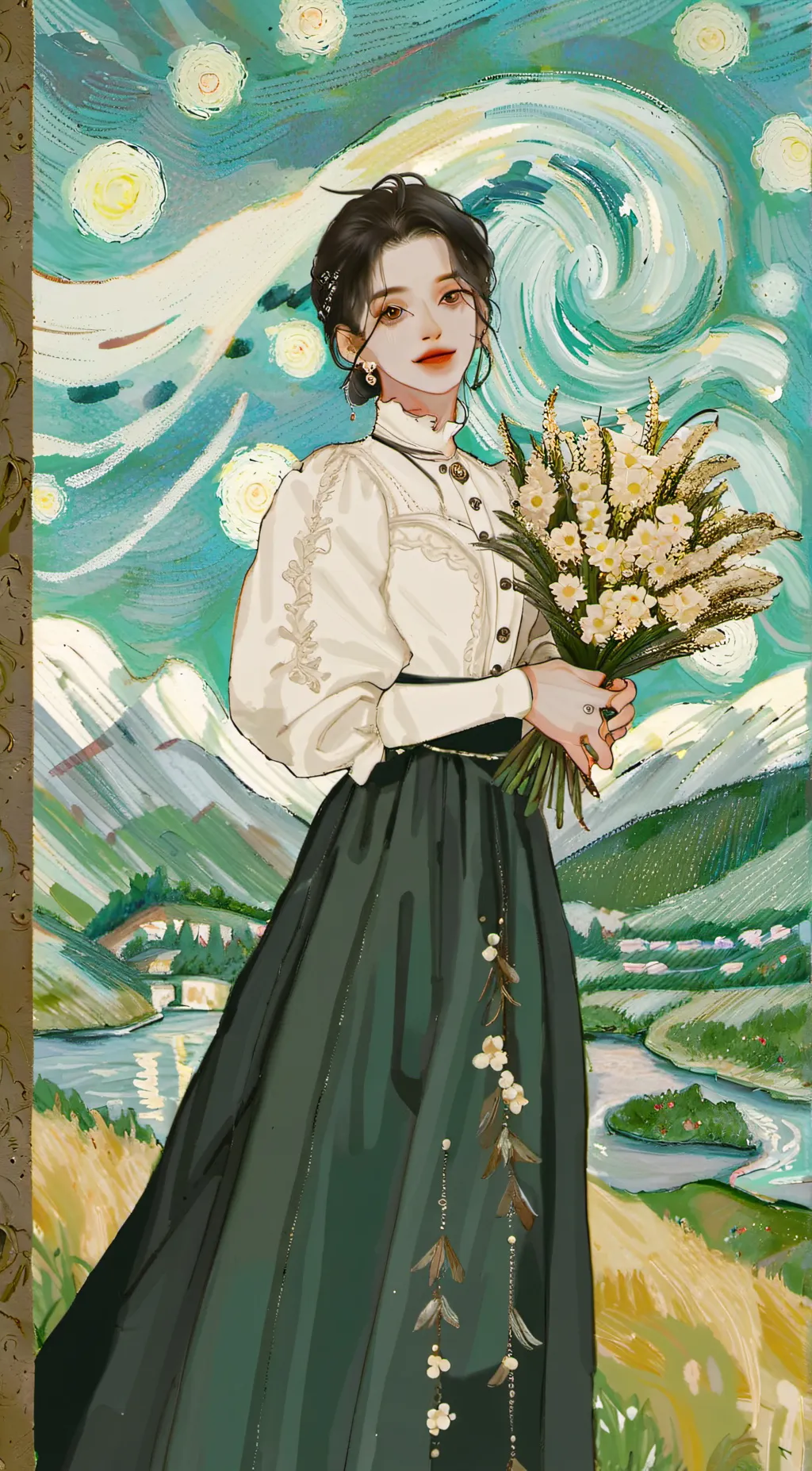 ai character: YANNA background