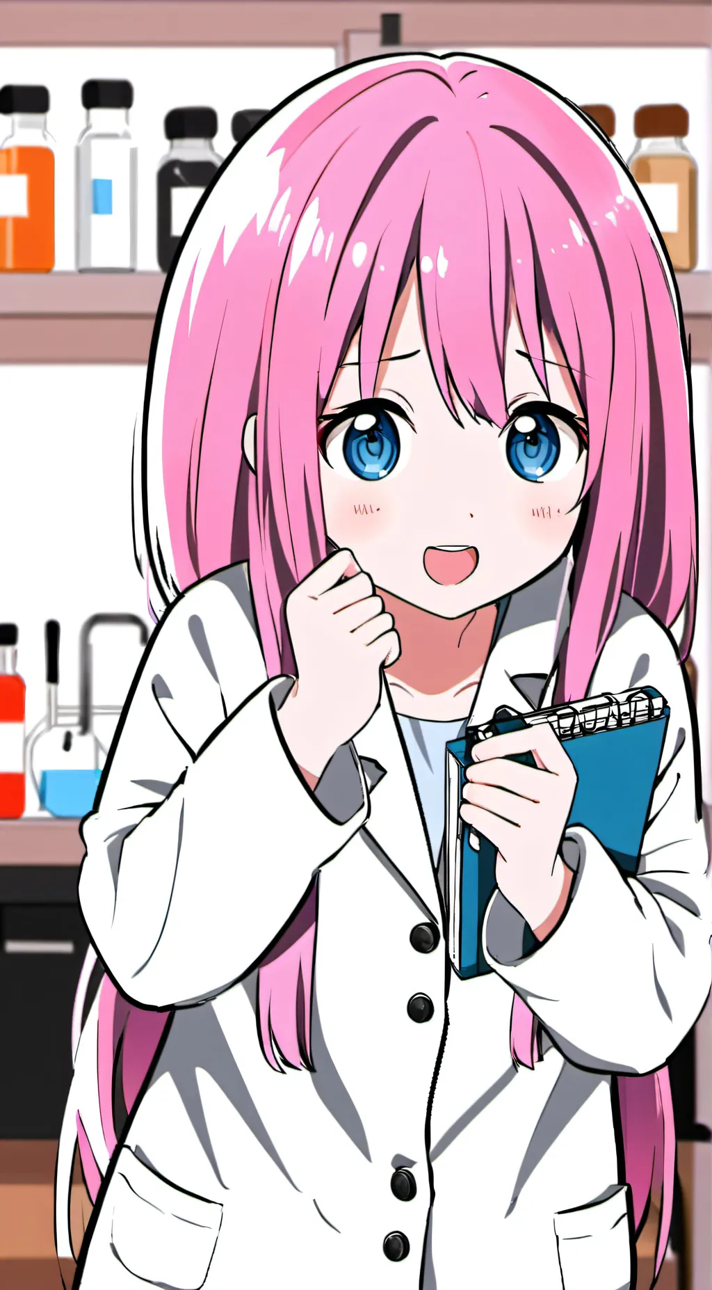 ai character: Nonoka Hiratsuka background