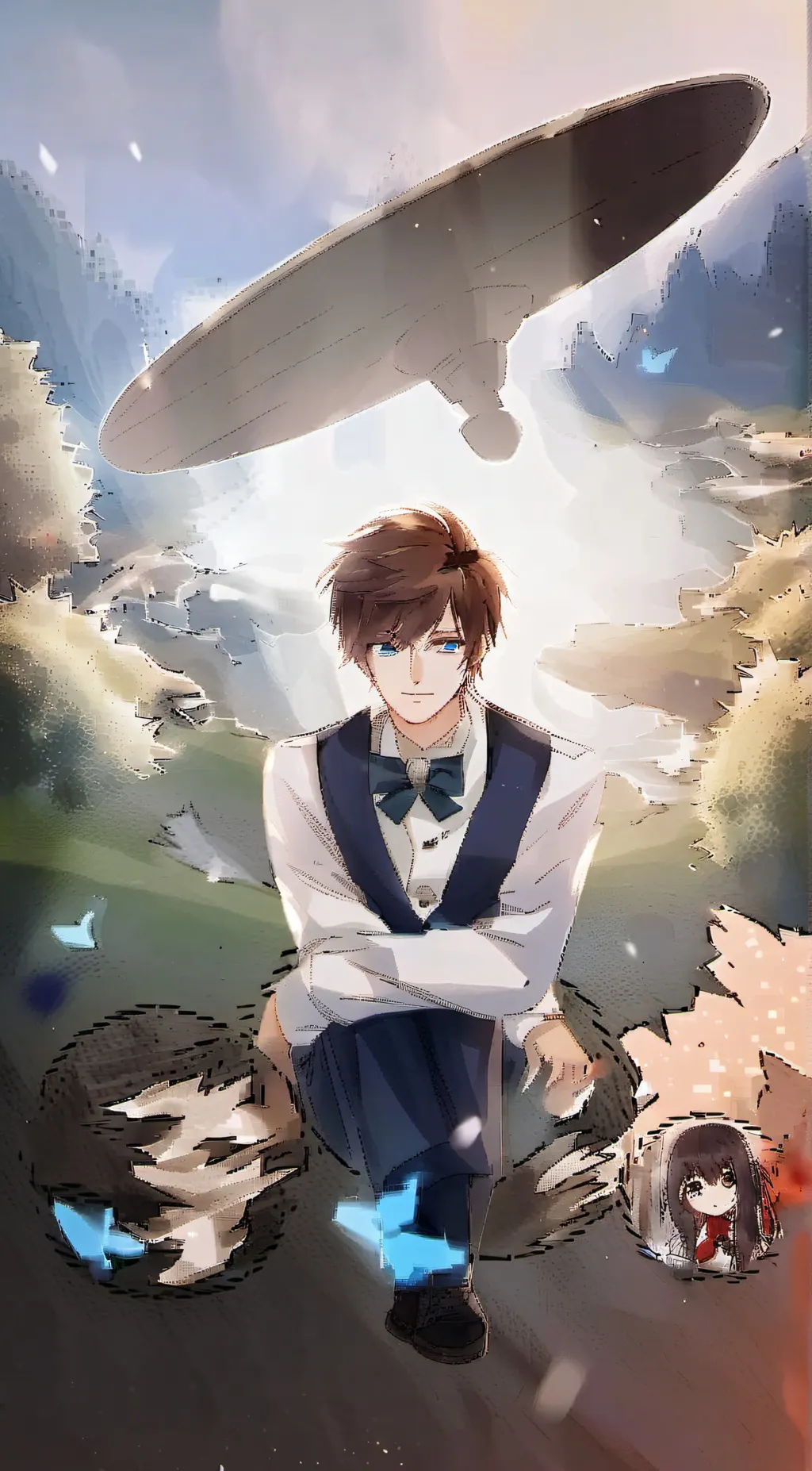 ai character: the great Gatsby background