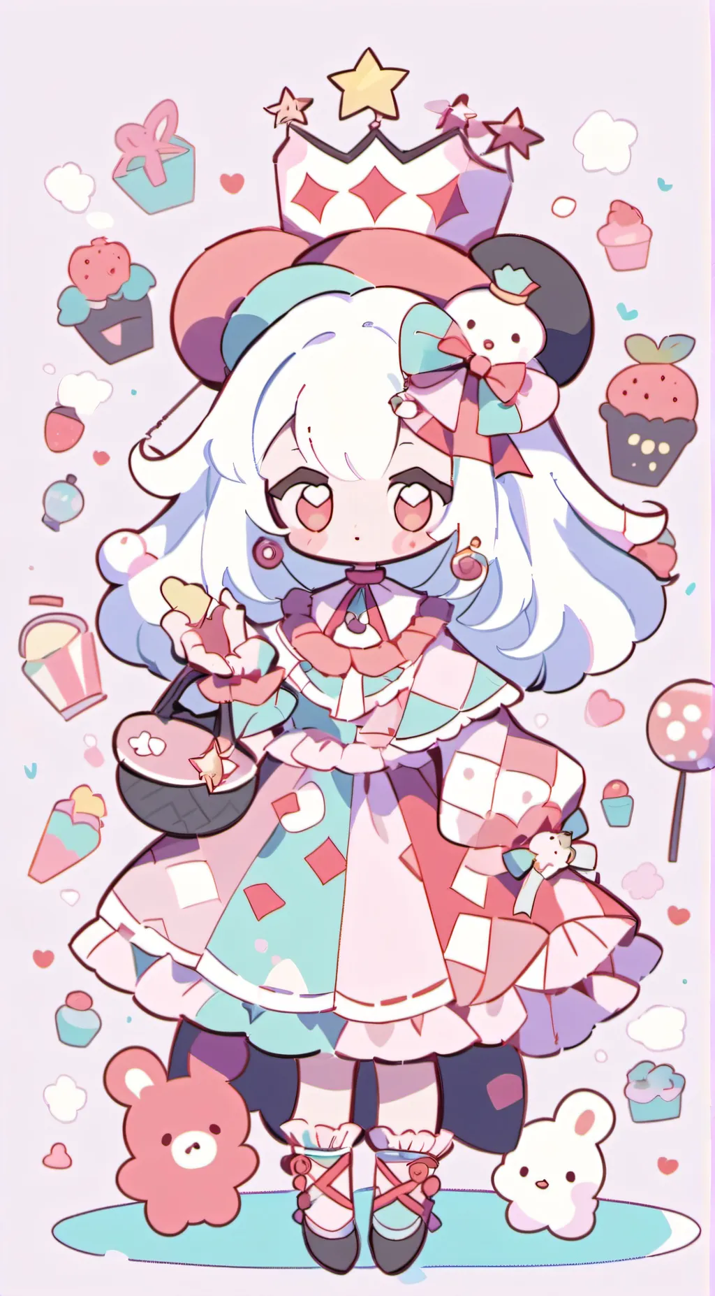 ai character: the amazing digita background