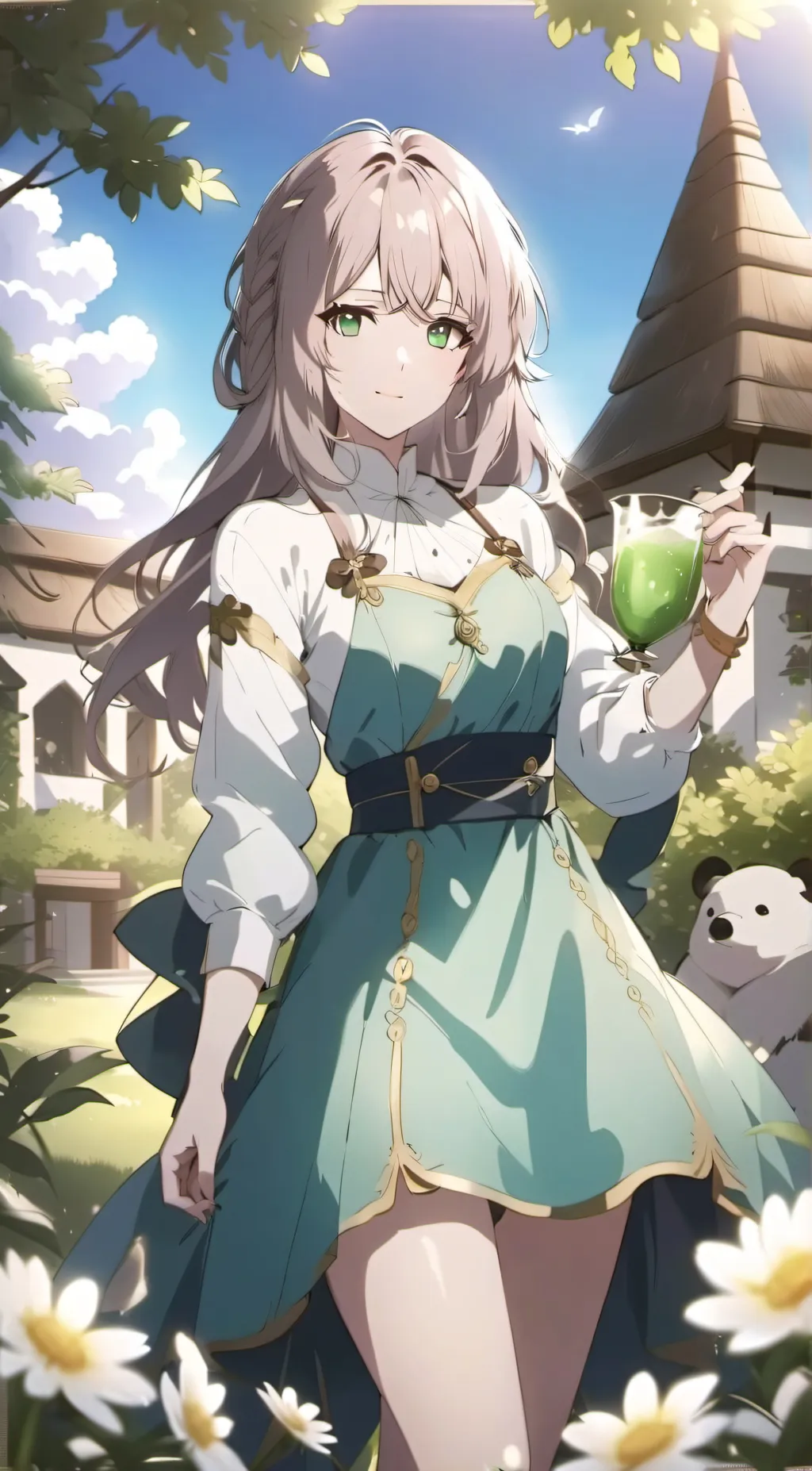 ai character: Ria Flora background