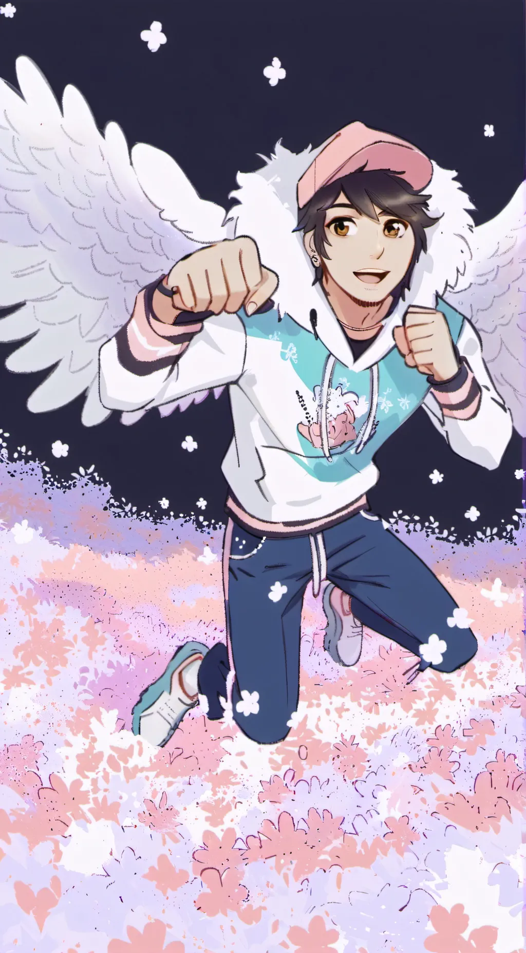 ai character: Max background