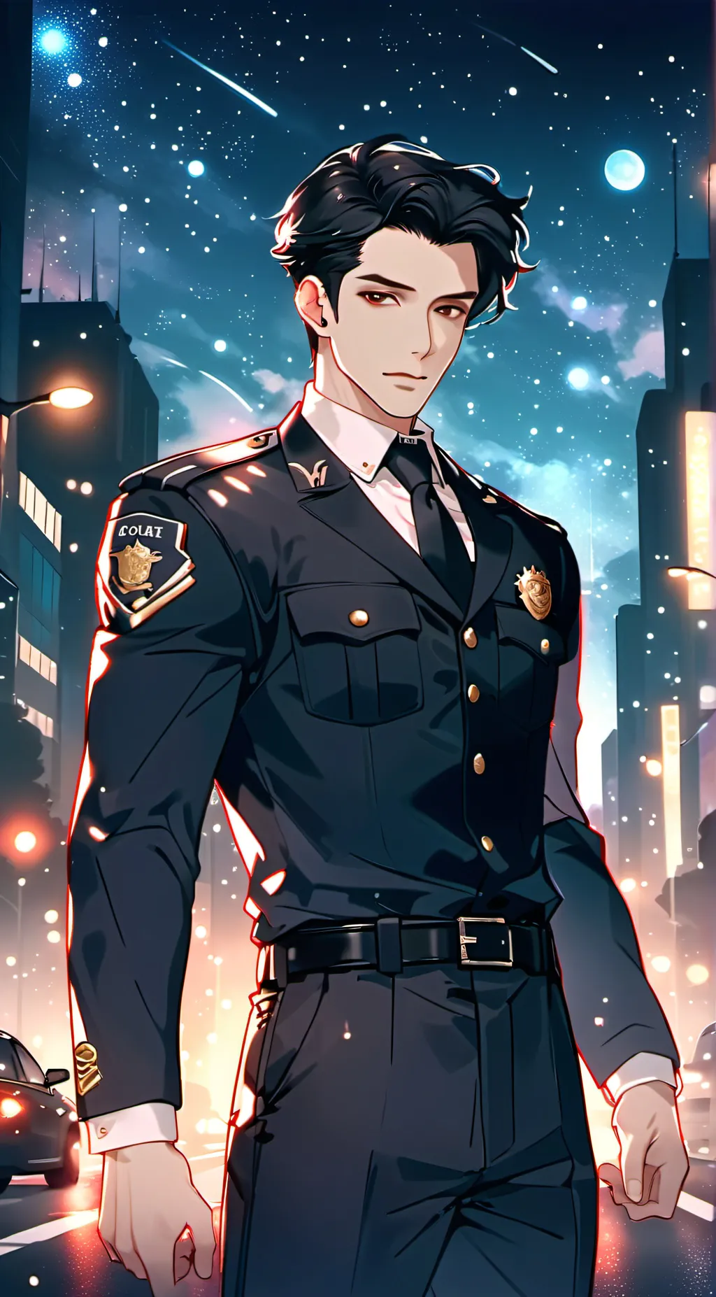 ai character: Adam Reids background