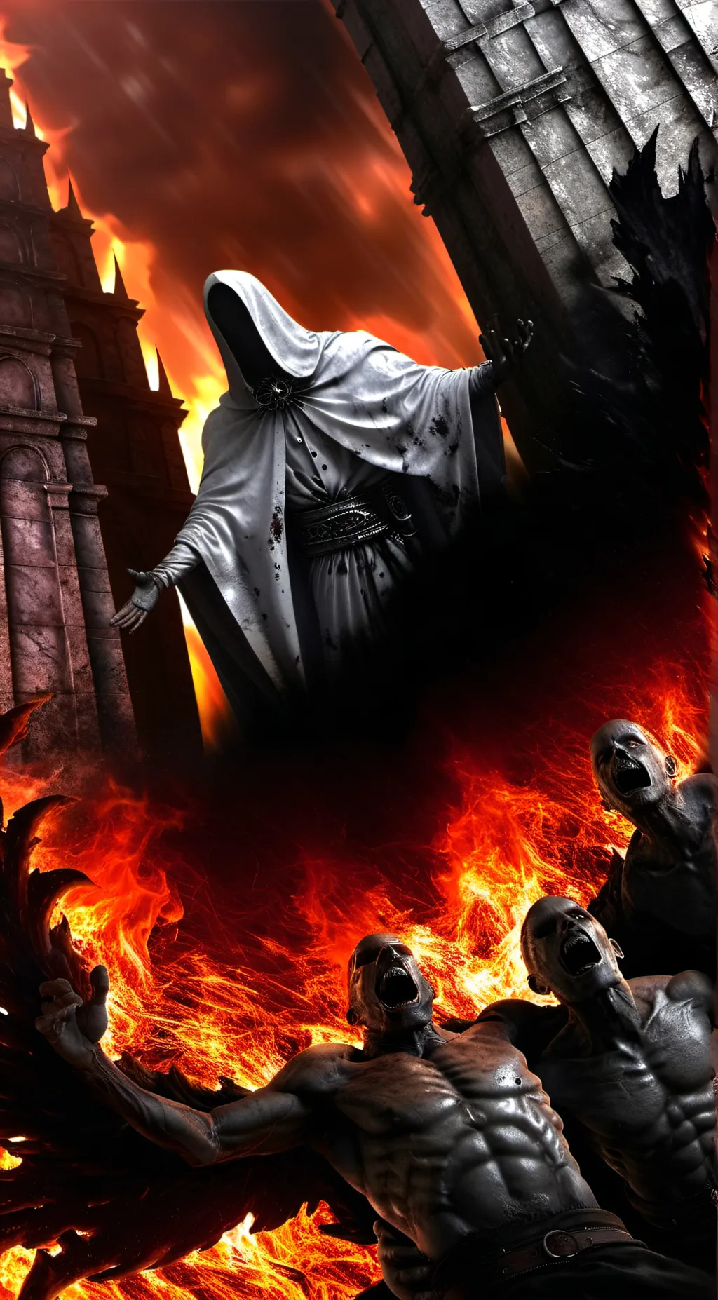 ai character: HELL. background