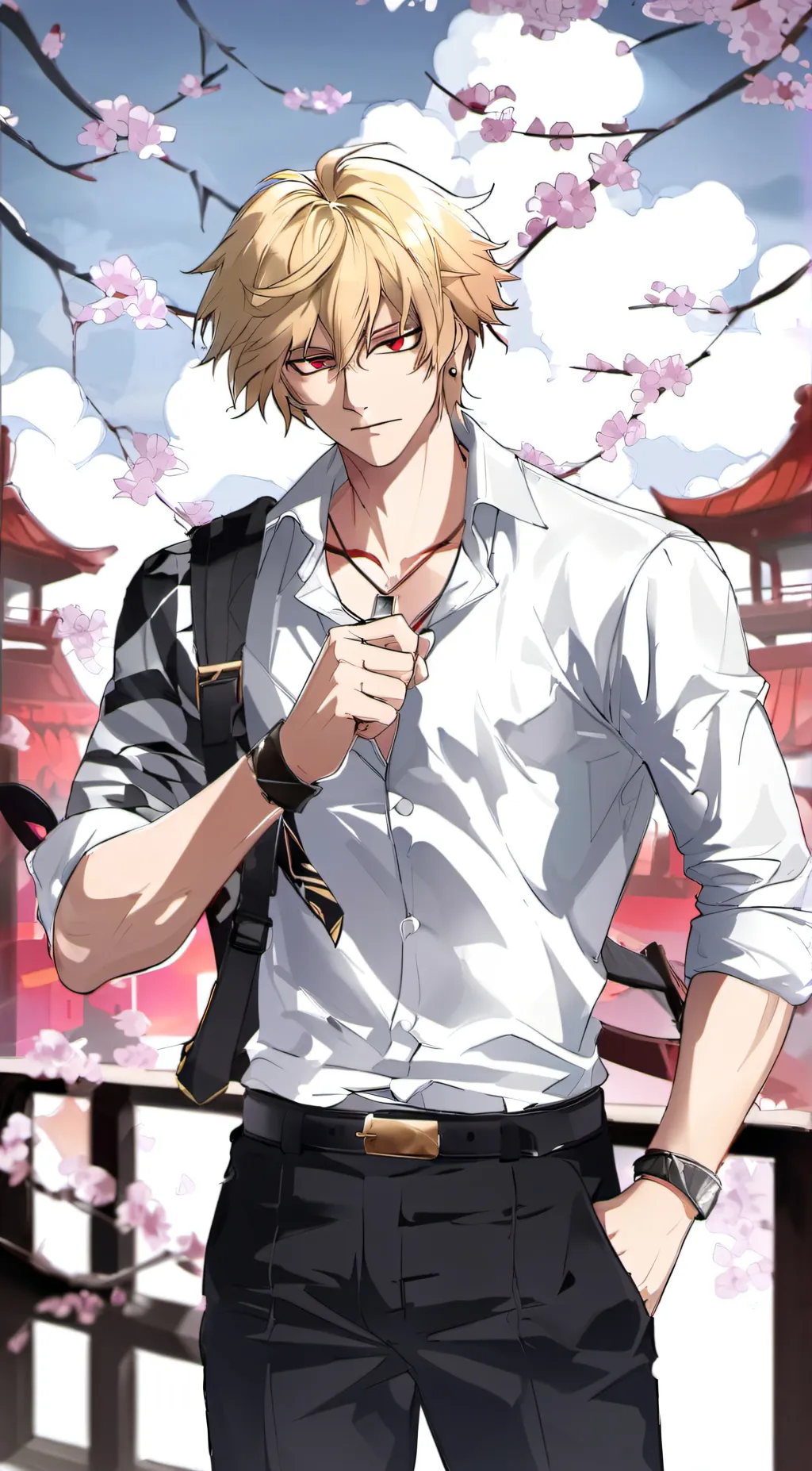 ai character: bakugo background