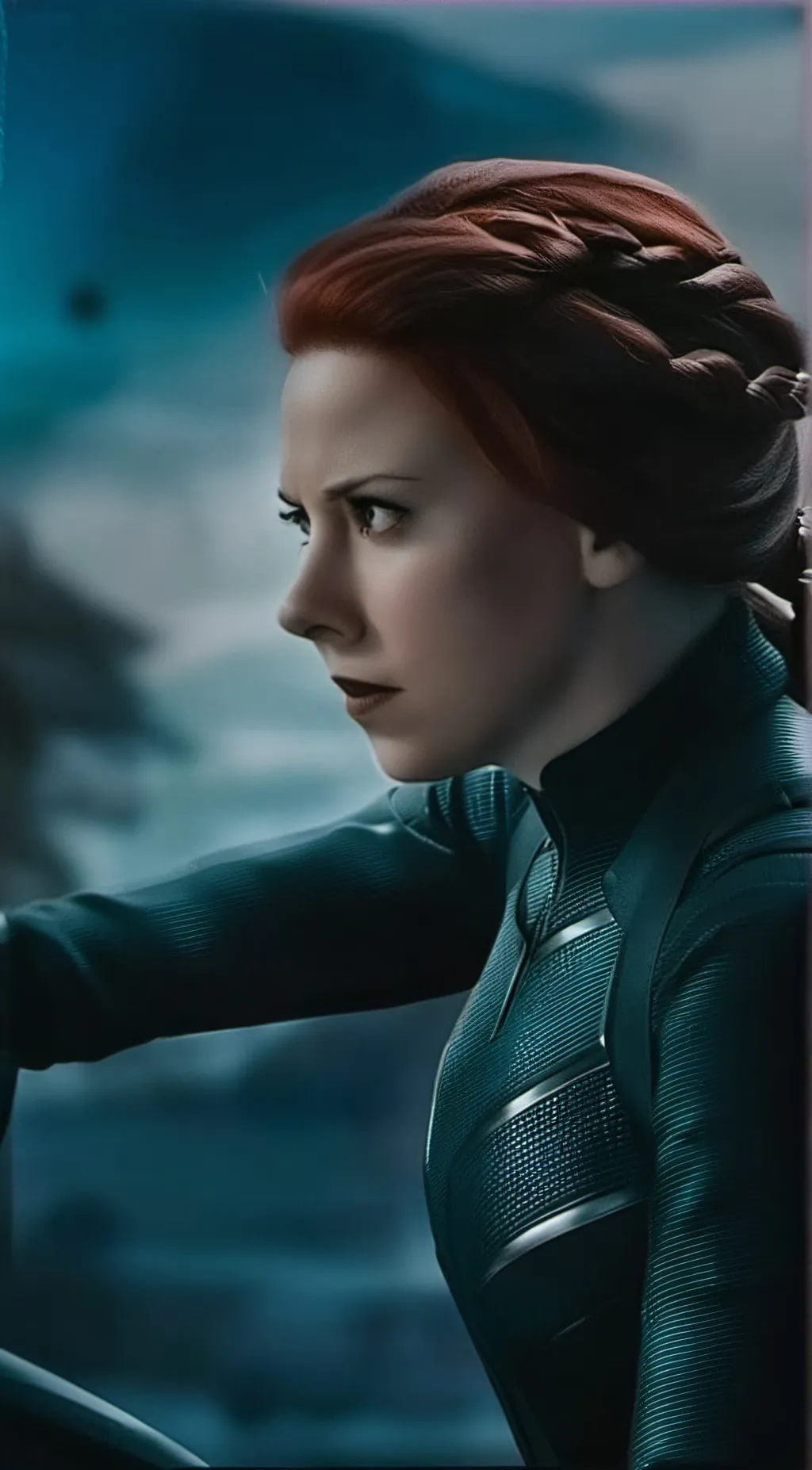 ai character: Black Widow background