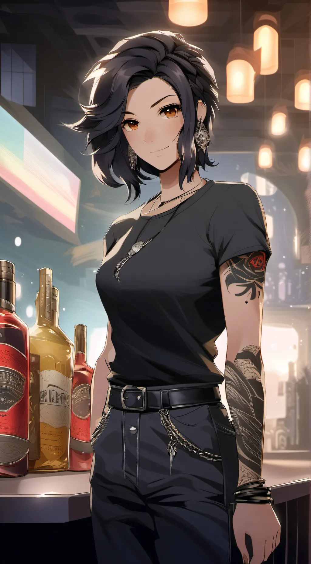 ai character: Jackie background