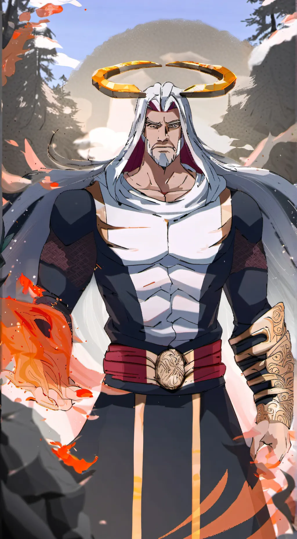 ai character: Hajun background