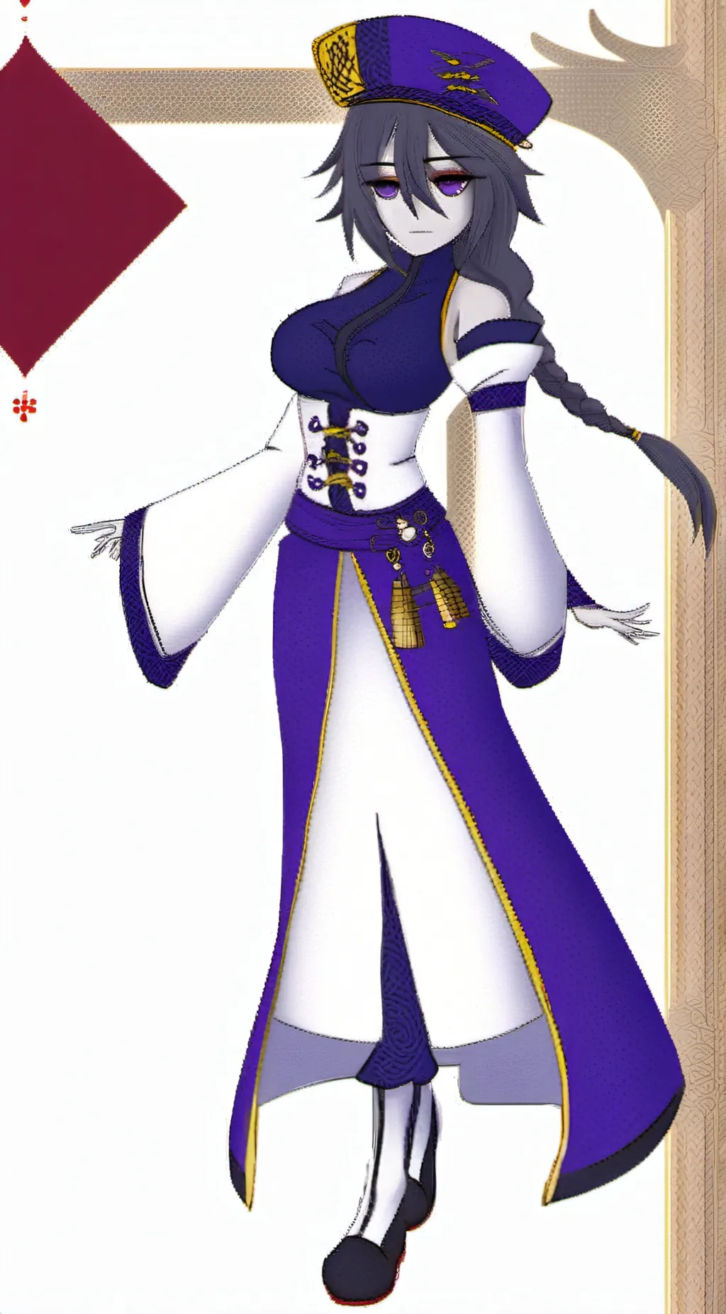 ai character: Jiangshi background