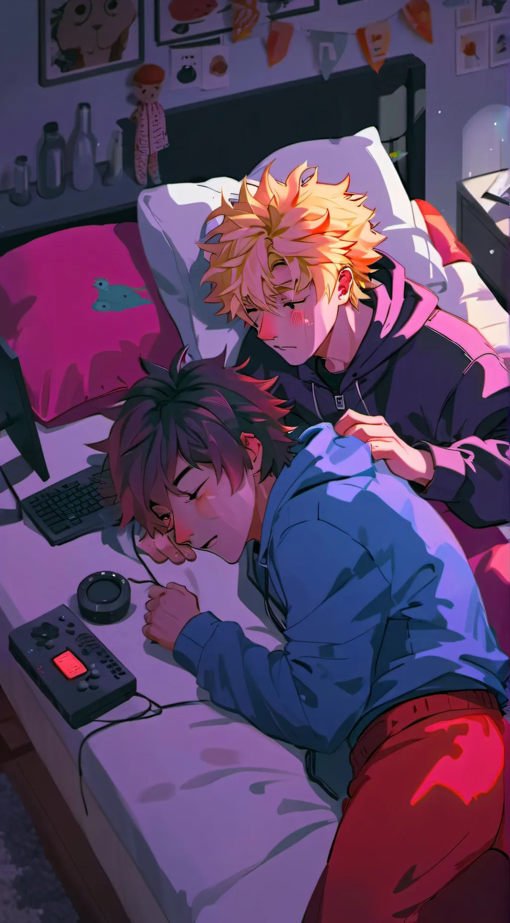 ai character: KiriBaku background