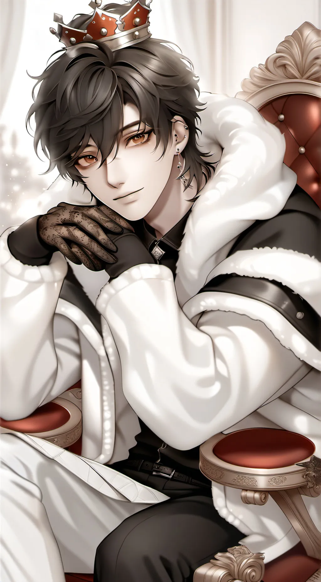 ai character: king background