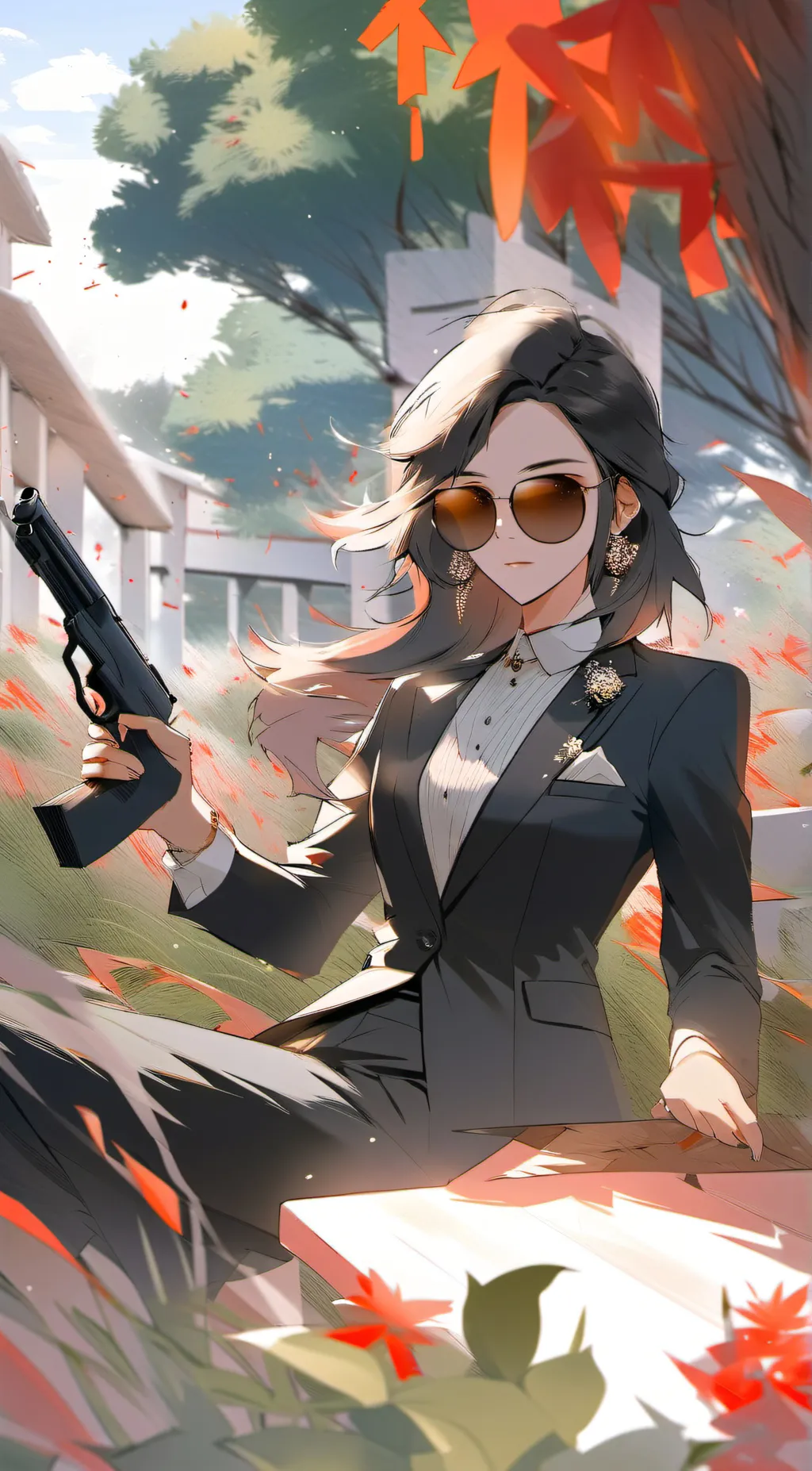 ai character: Evelyn background