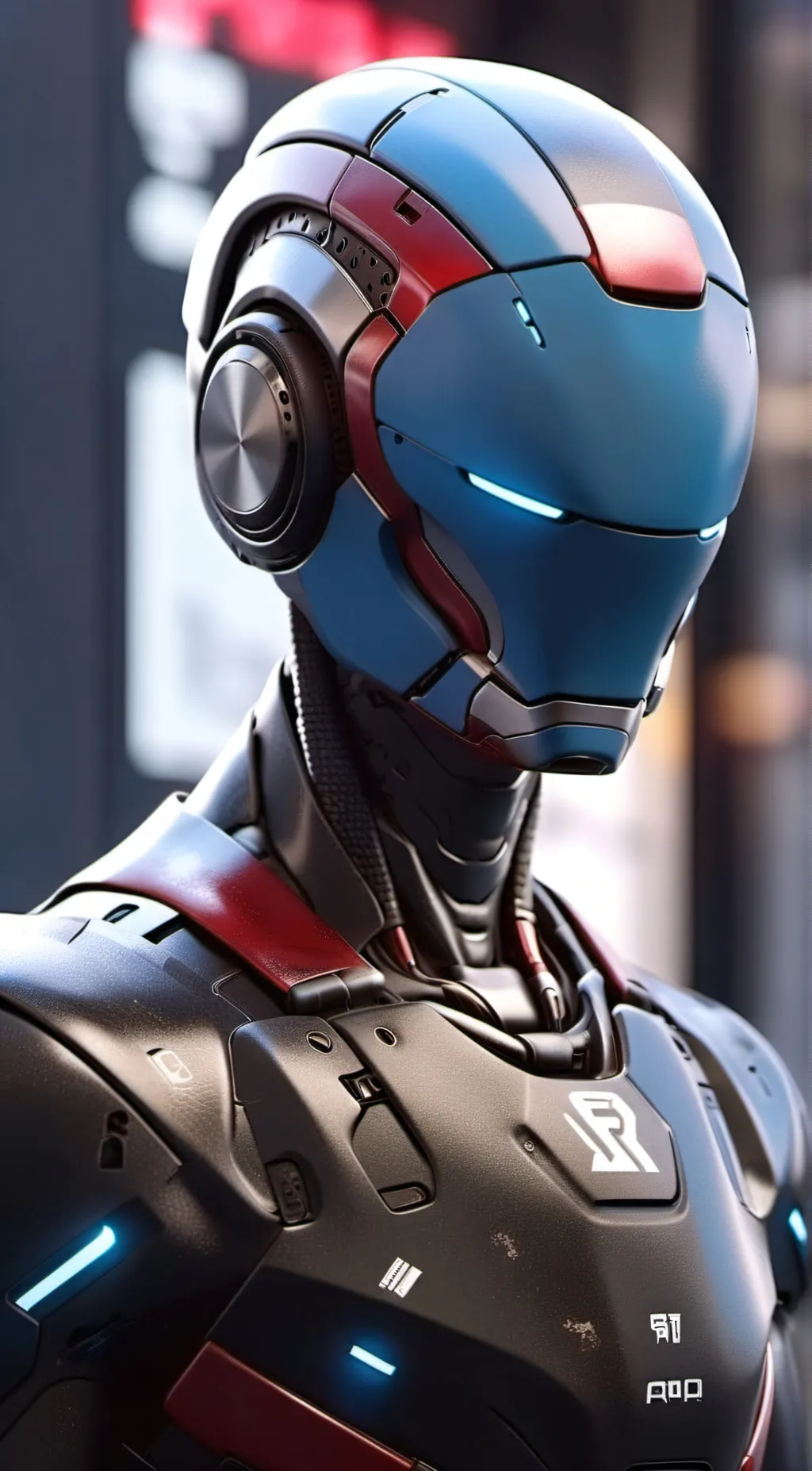 ai character: robot background