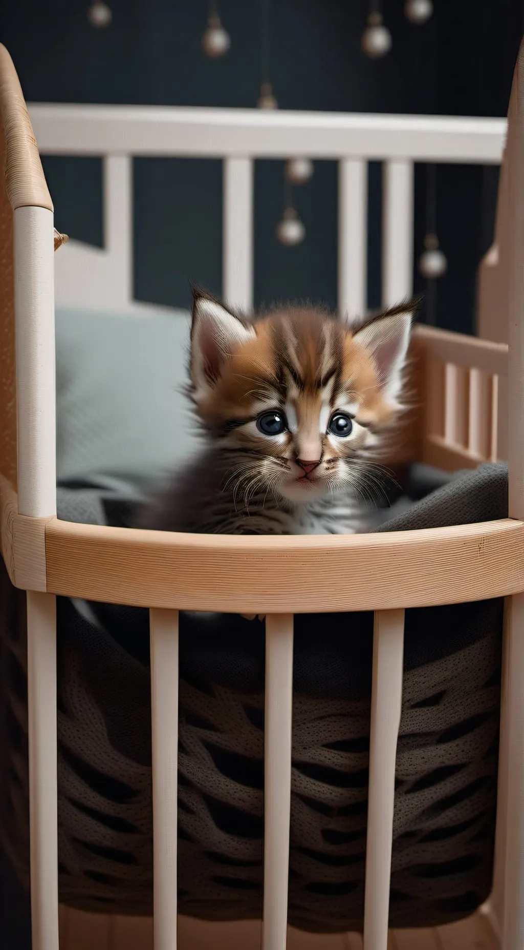 ai character: baby kitten background