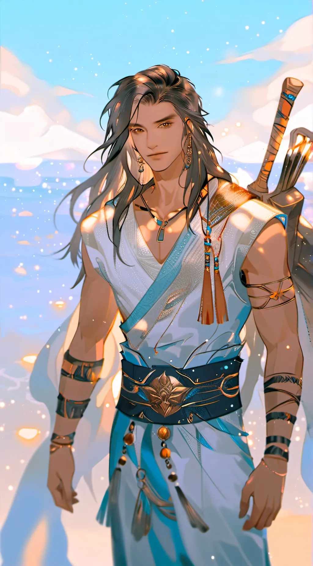 ai character: Maui background