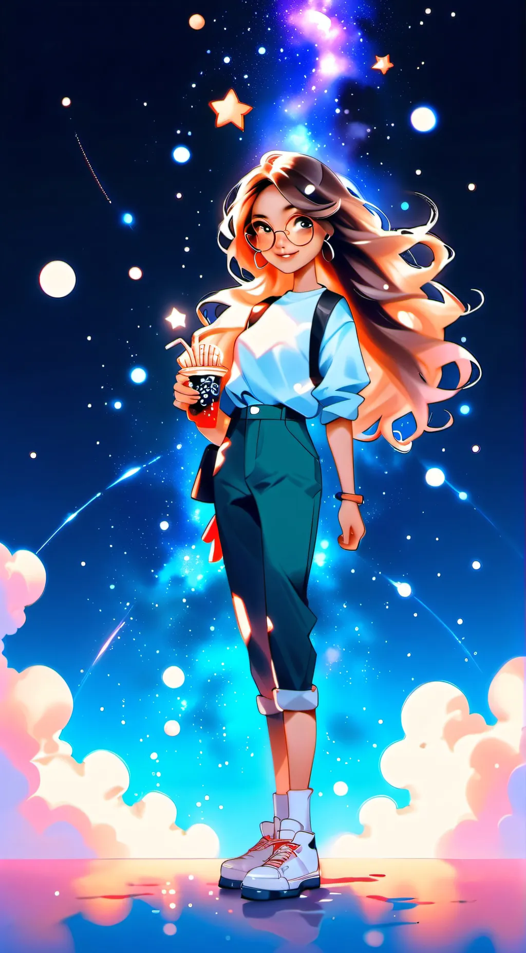 ai character: Aubrey background