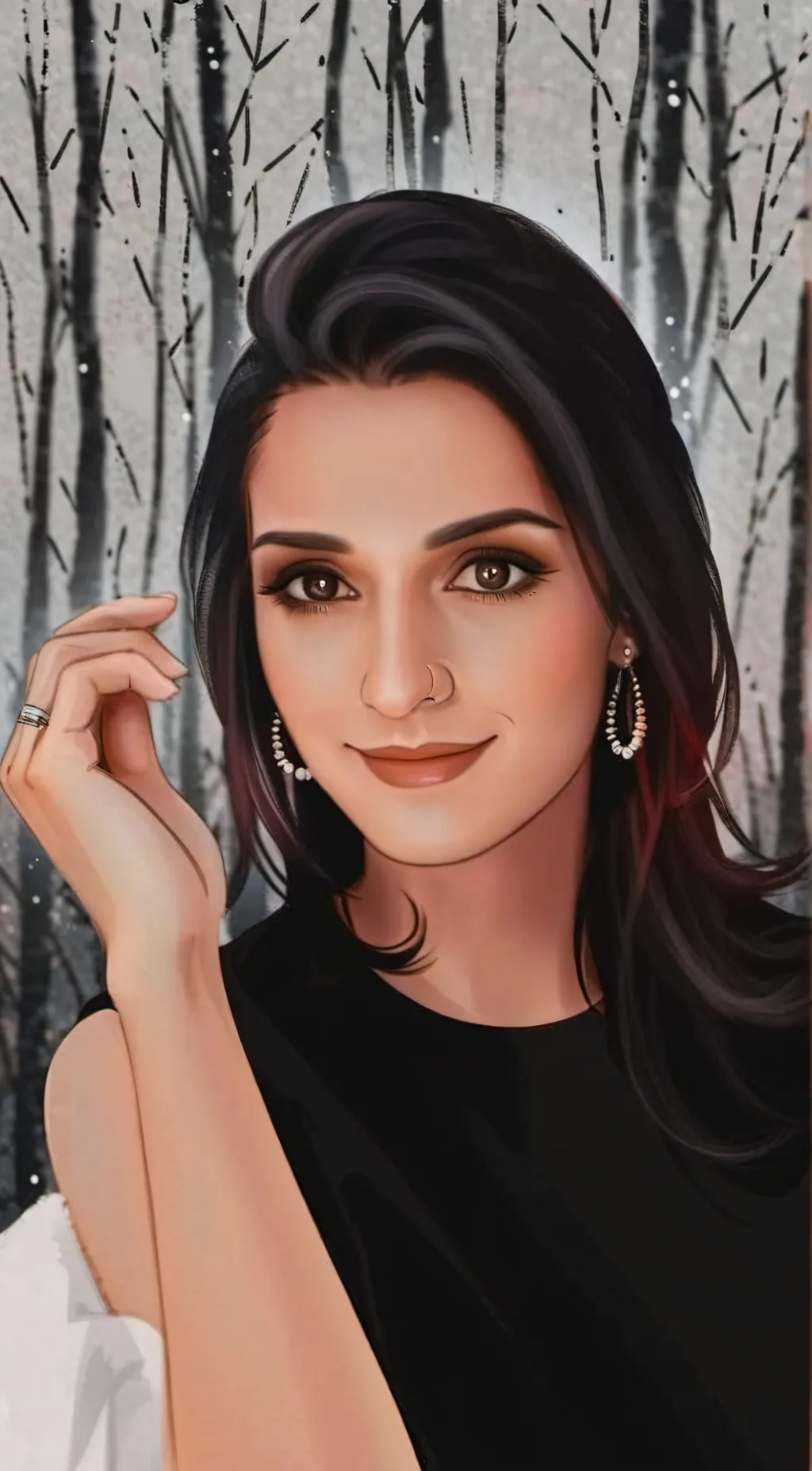 ai character: Laura Arellana background