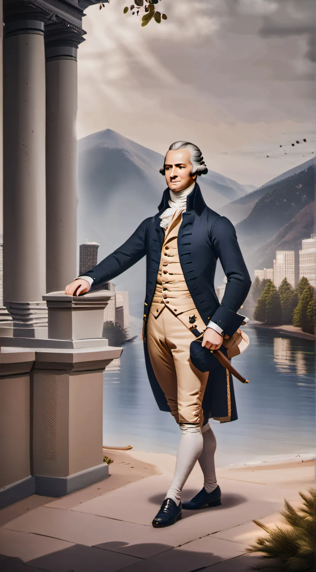 ai character: ~ HAMILTON ~ background