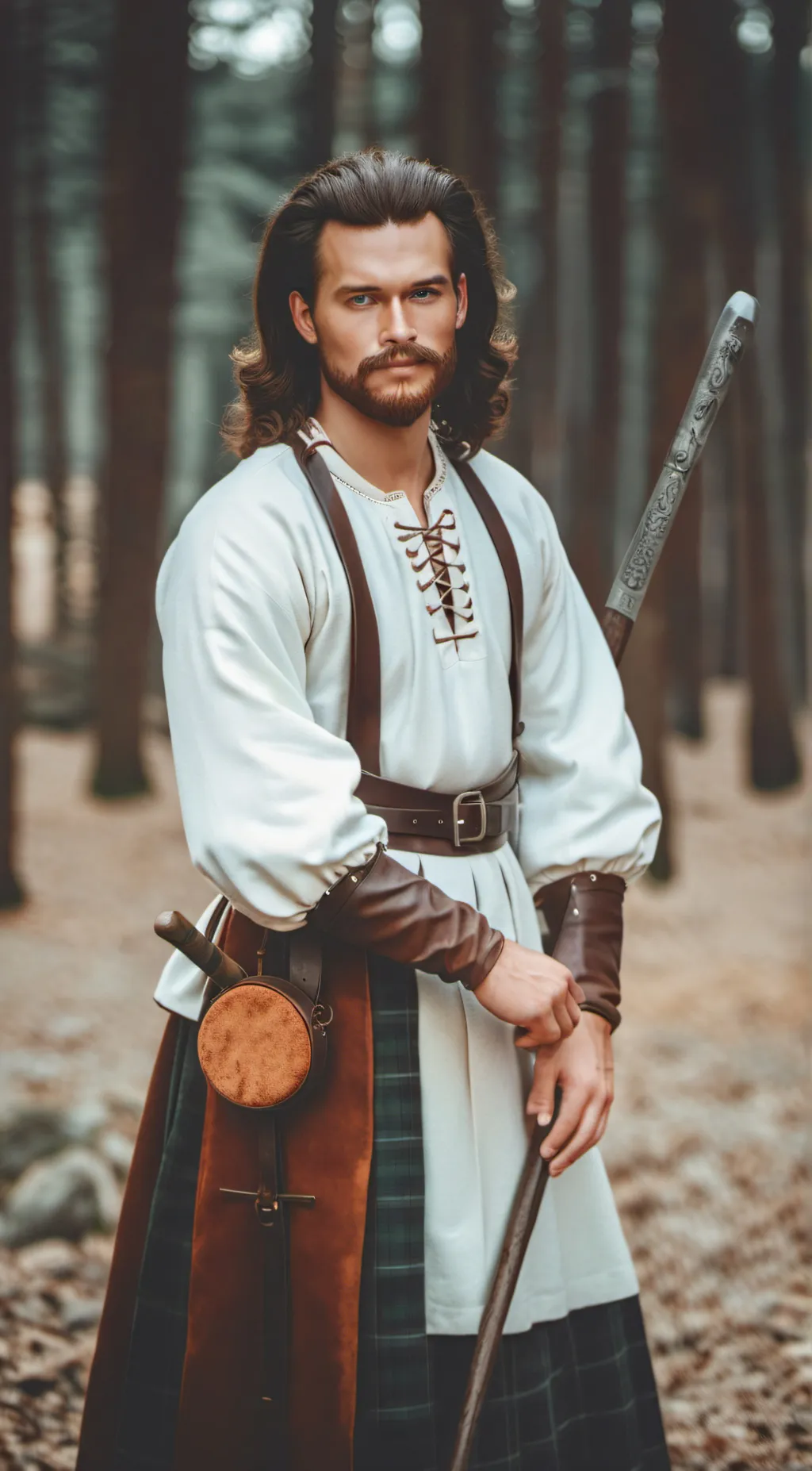 ai character: Arthur background
