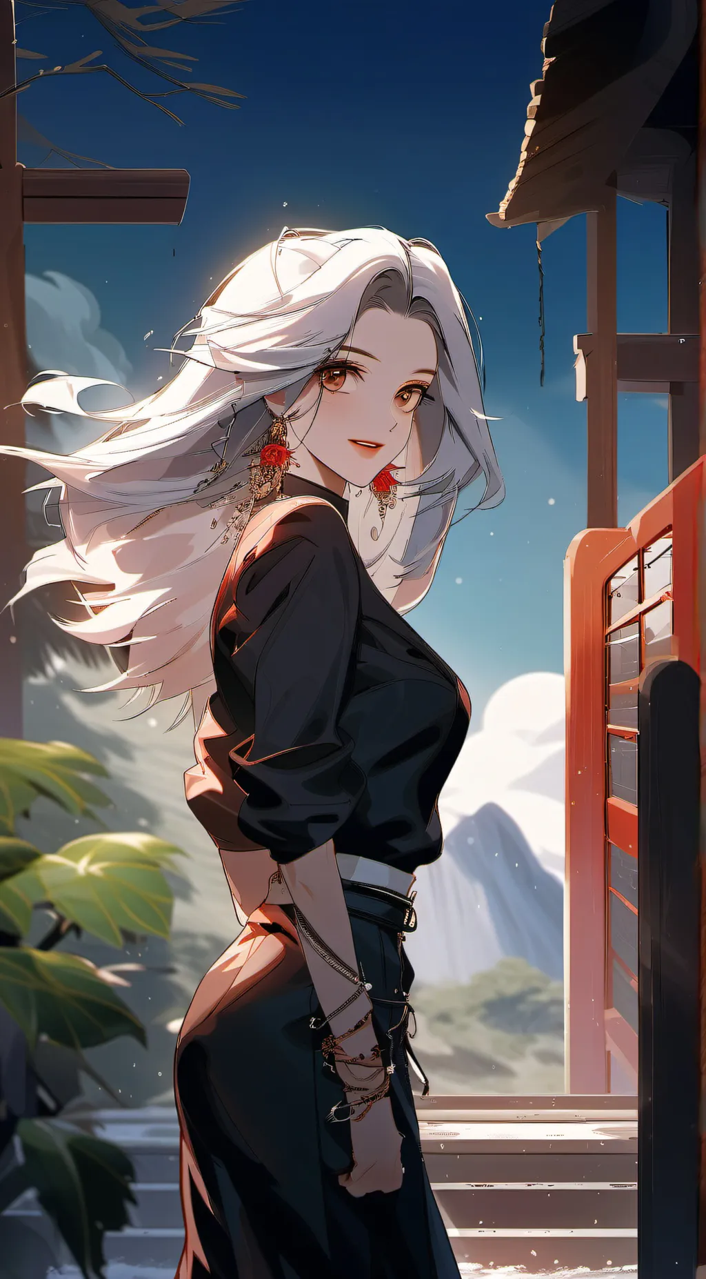 ai character: Grace background
