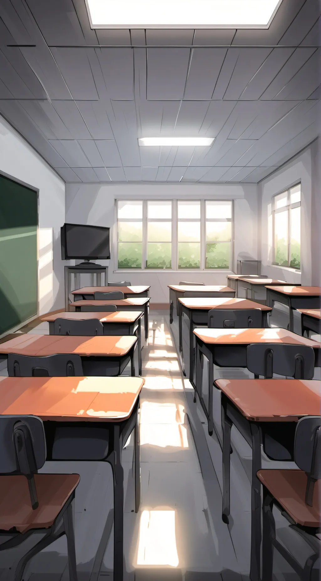 ai character: school background