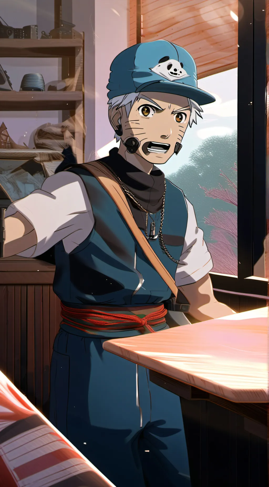 ai character: team 7 background