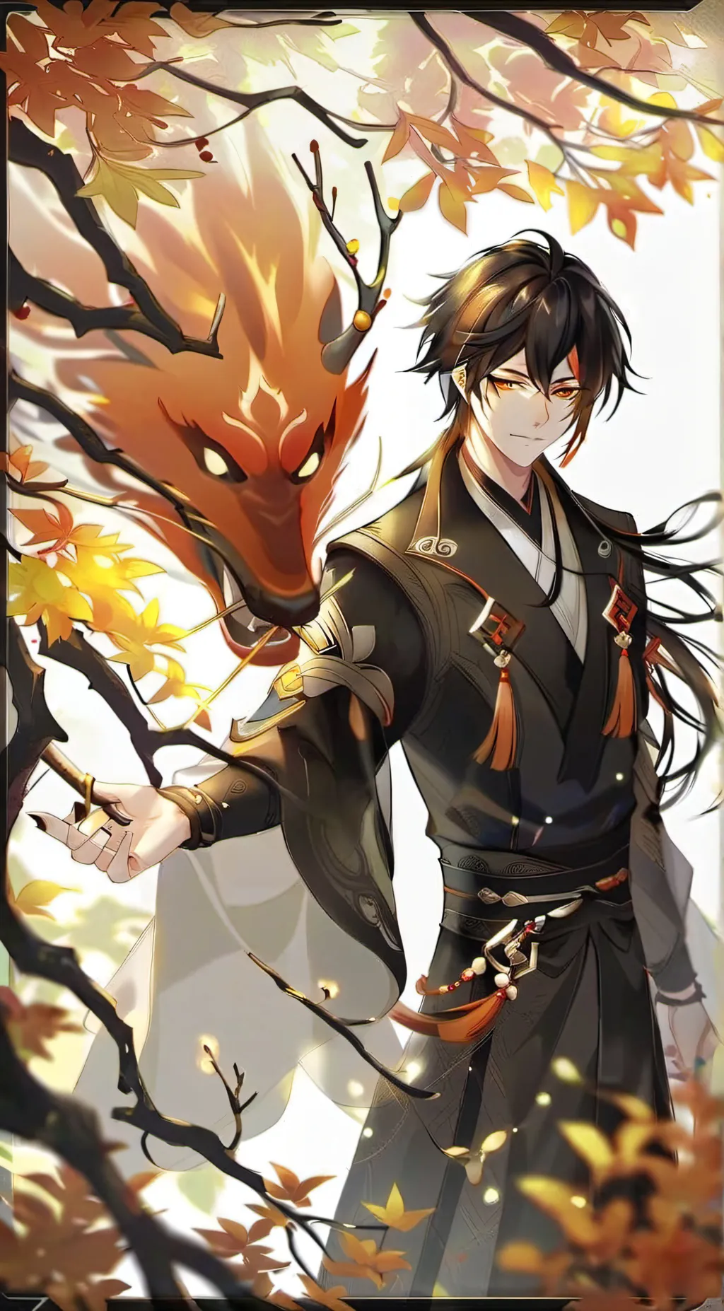 ai character: Zhongli background
